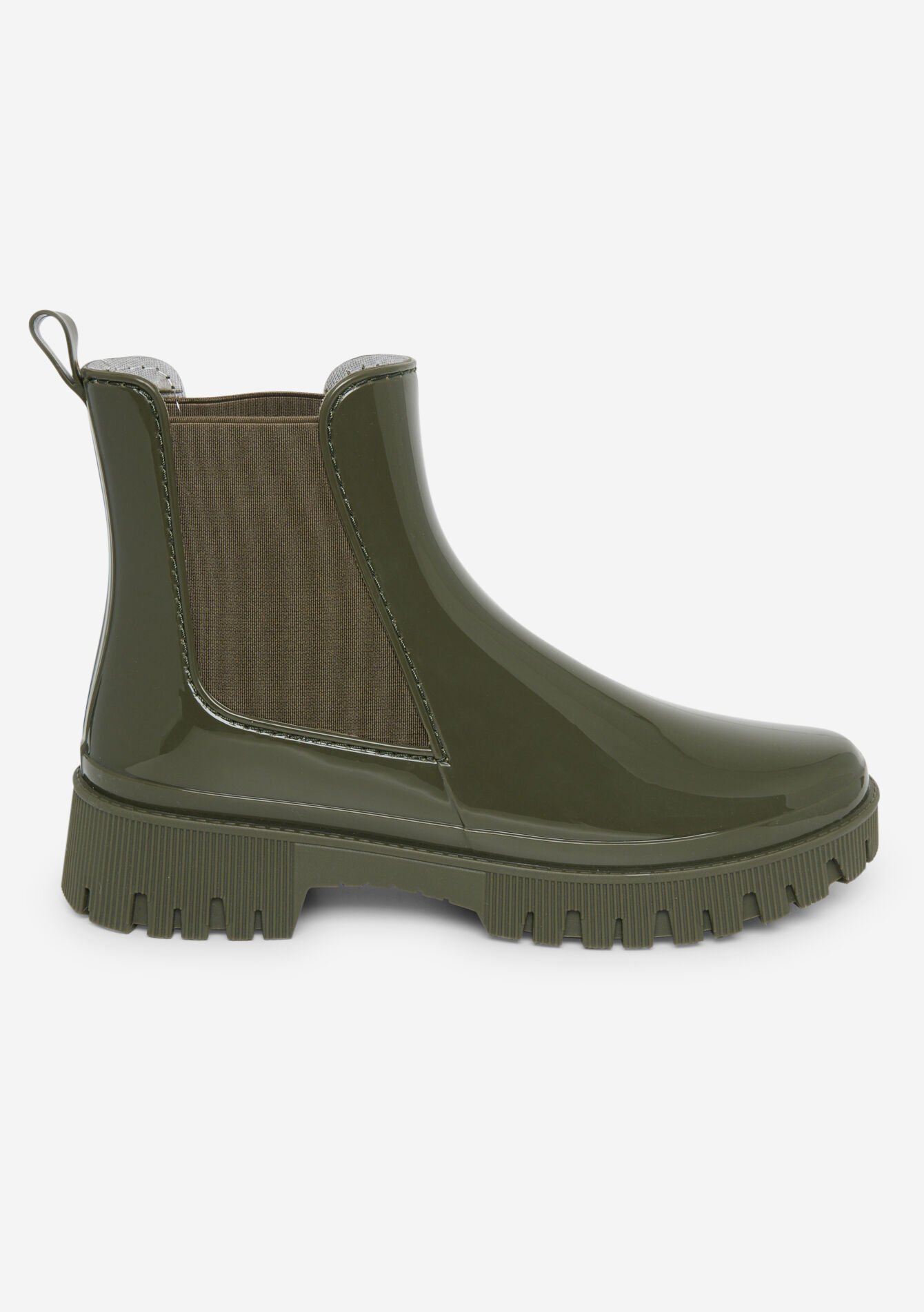 Bottines de pluie chic, Bottines de pluie chic - KHAKI MED - 13100296_4327