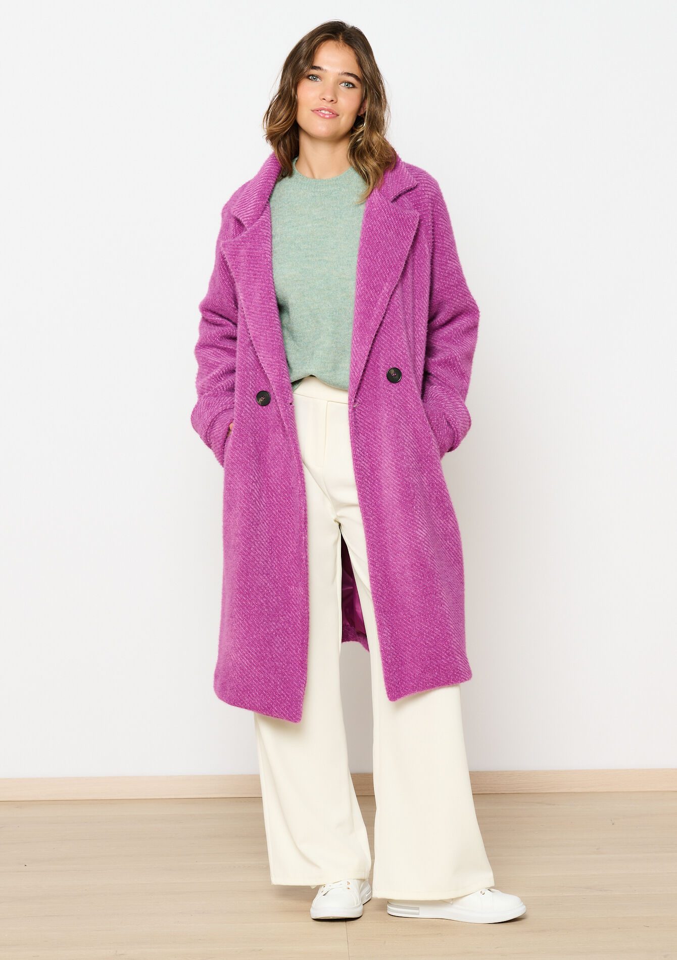 Harige jas, Harige jas - PINK BEGONIA - 23000716_5700