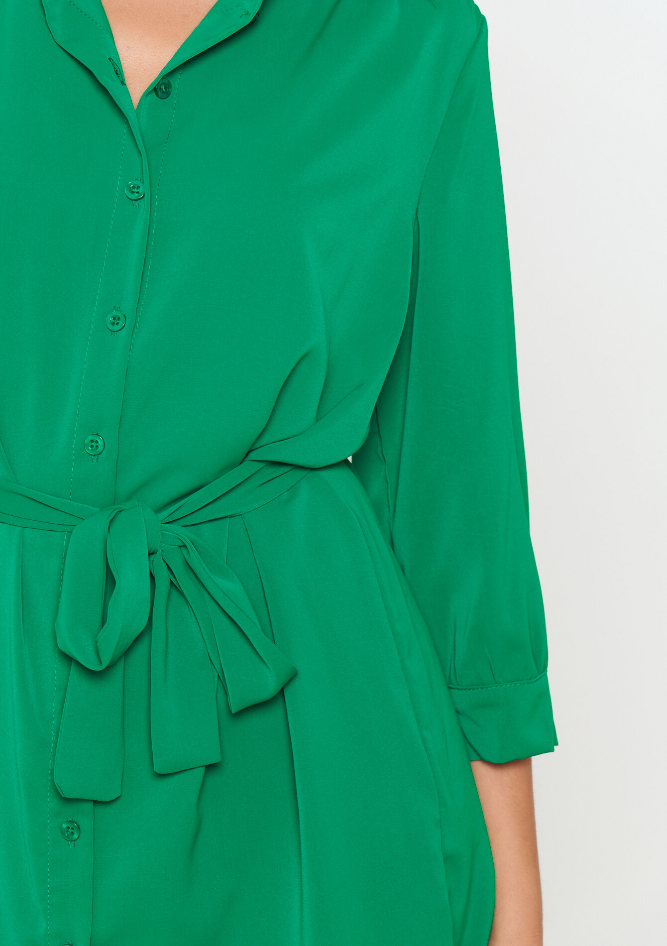 Hemdjurk met striklint - APPLE GREEN - 08103587_4614