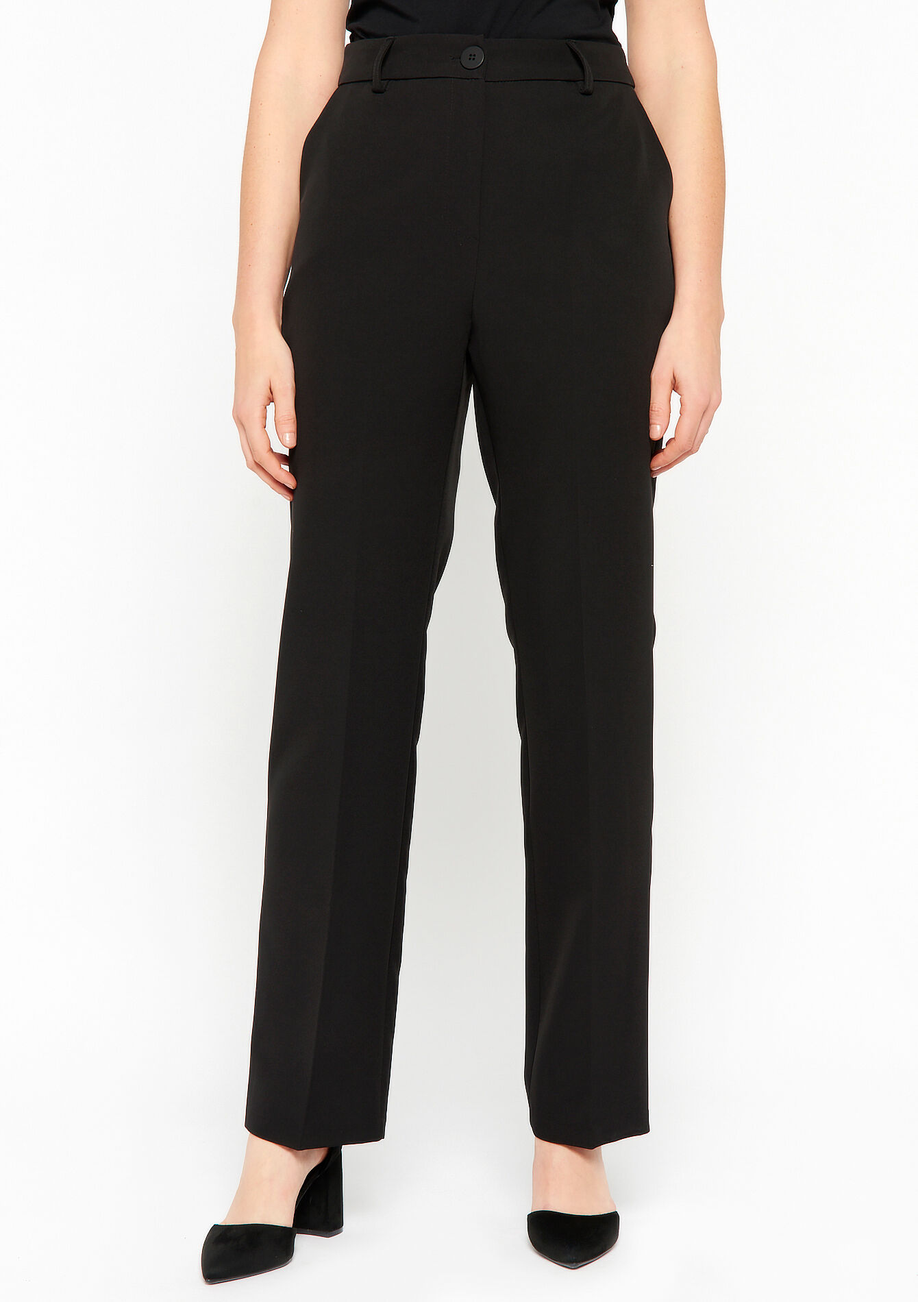 Pantalon de tailleur, Pantalon de tailleur - BLACK - 06100505