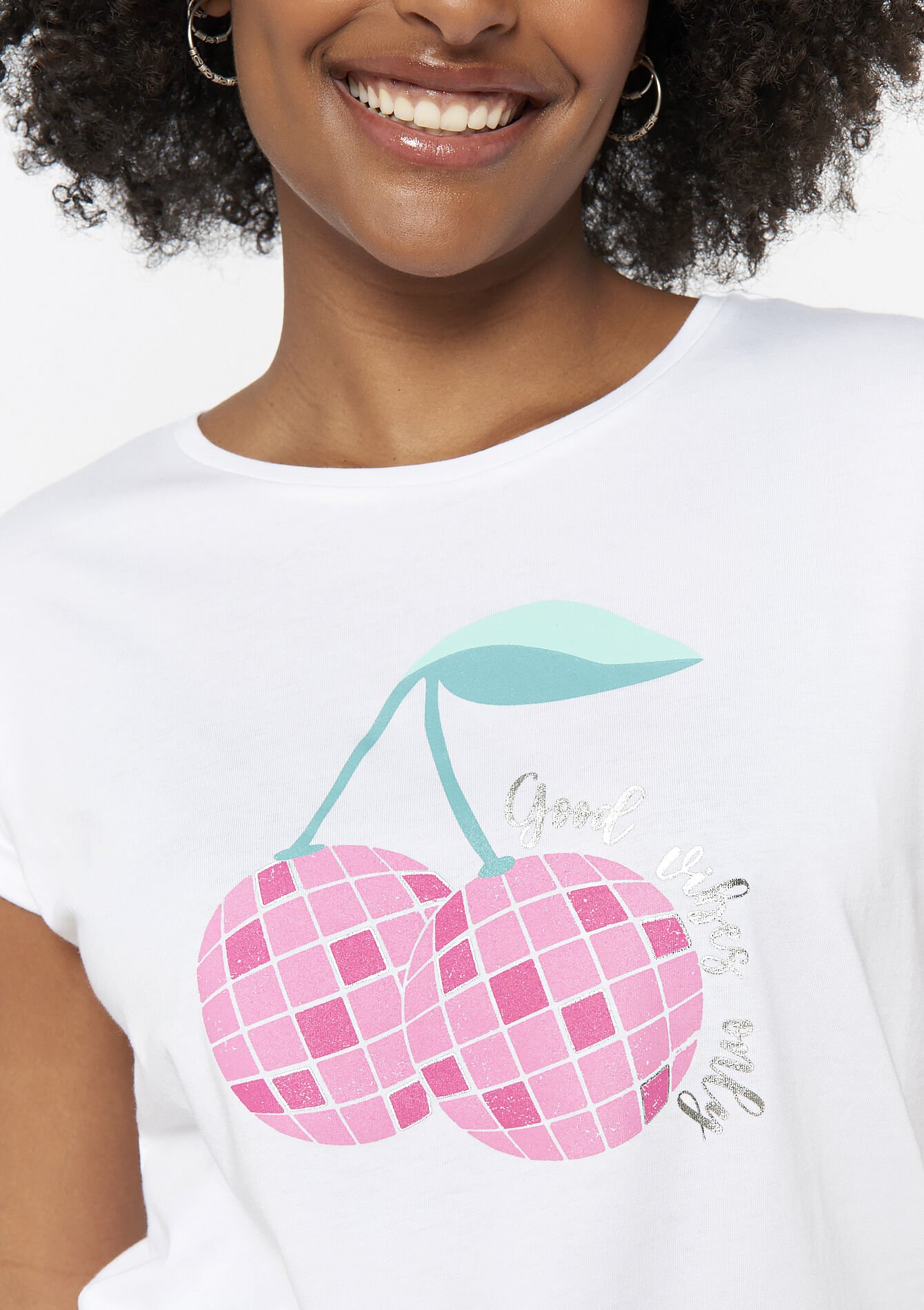 T-shirt met artwork, T-shirt met artwork - WHITE POWDER - 02301643_2514