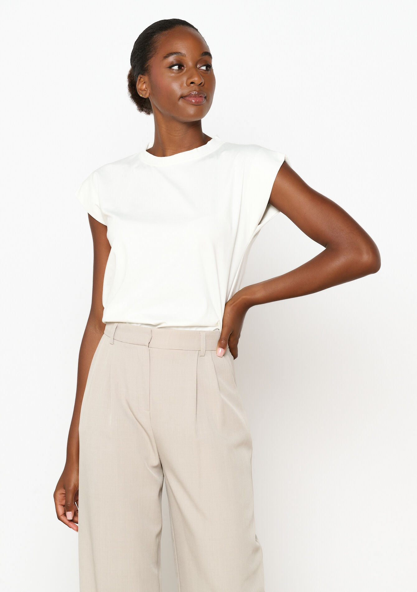 T-shirt à manches courtes, T-shirt à manches courtes - OPTICAL WHITE - 02301683_1019