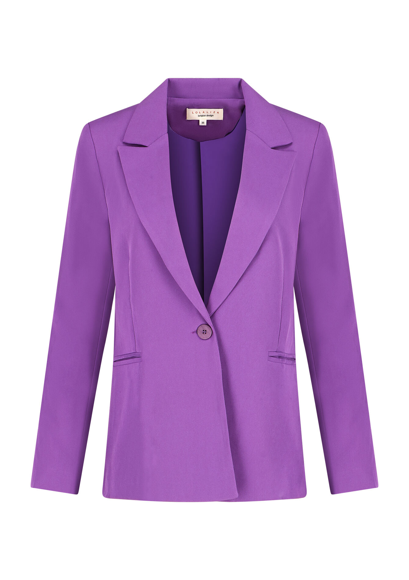 Suiting blazer - PURPLE - 09100820_5902