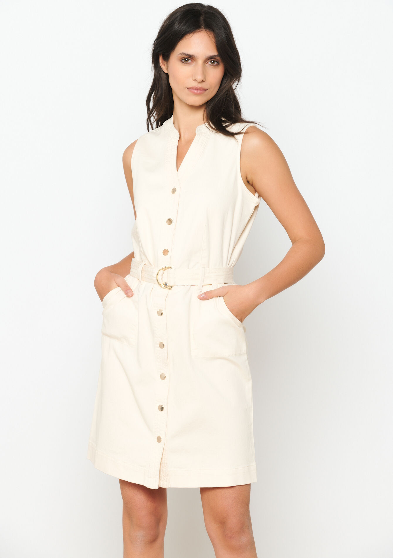 Robe sans manches, Robe sans manches - LT BEIGE - 1091352