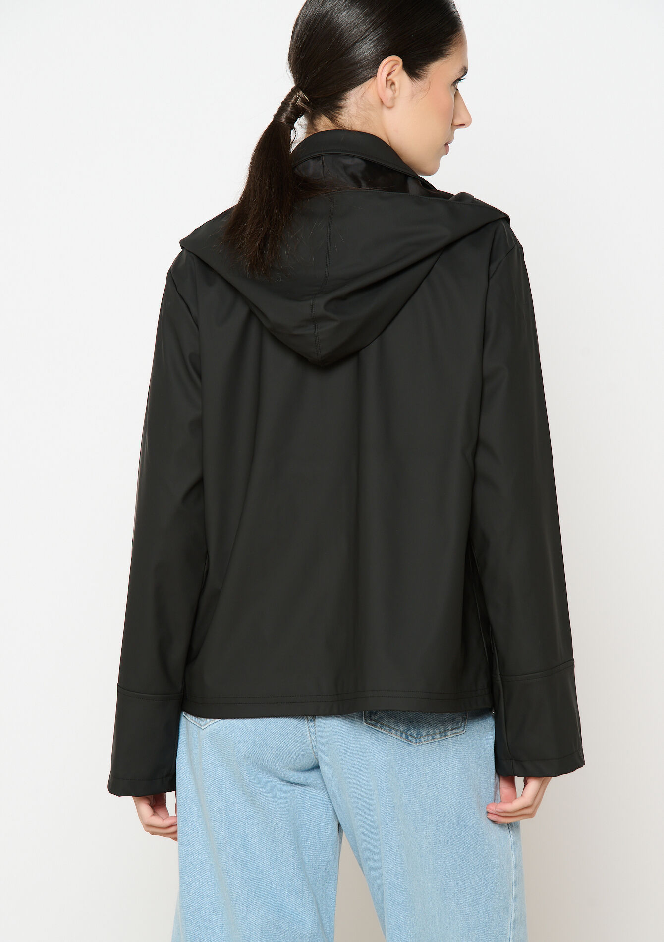 Coated parka, Coated parka - BLACK - 23000723_1119