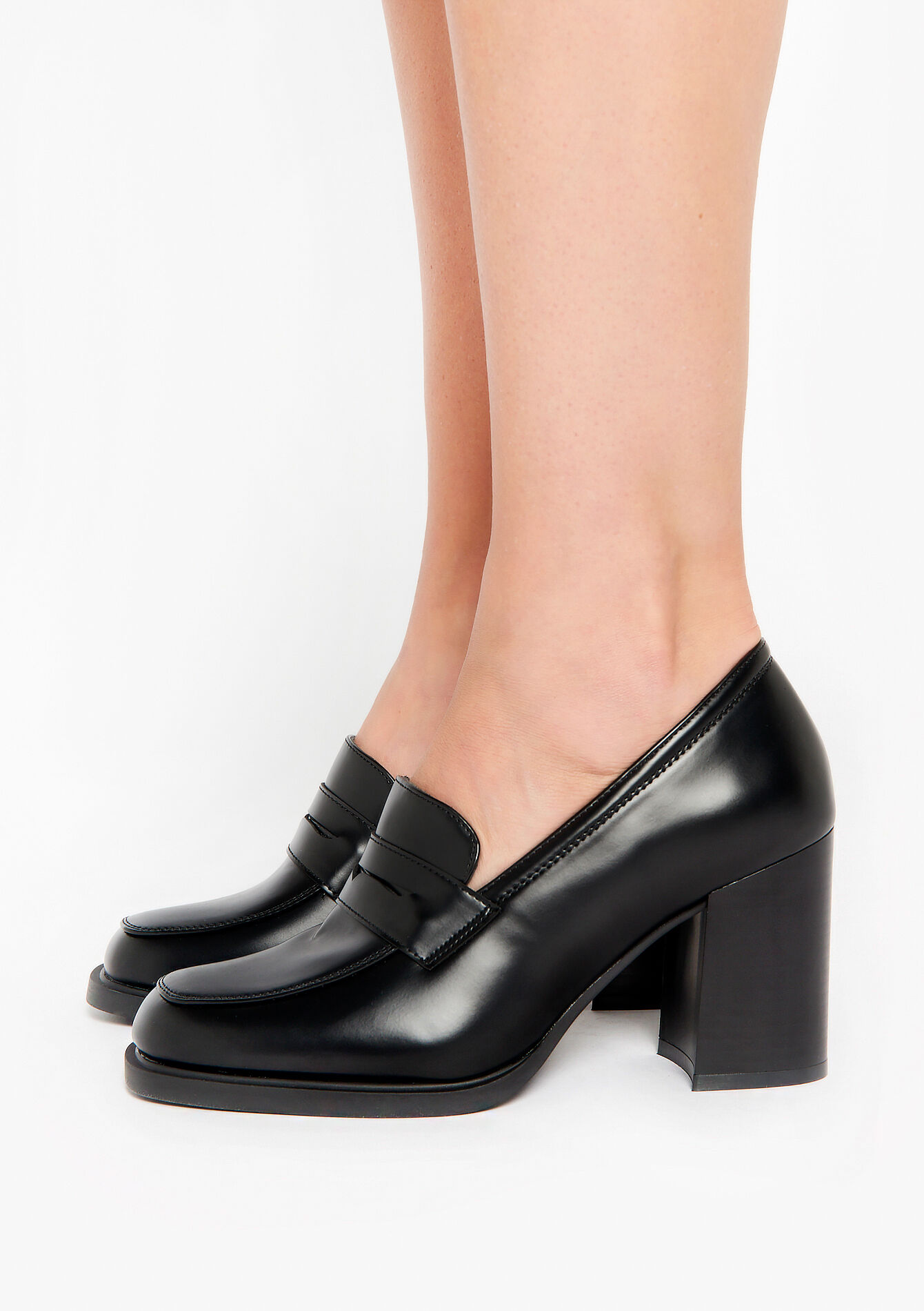 Moccassins met hakken, Moccassins met hakken - BLACK - 13000711_1119