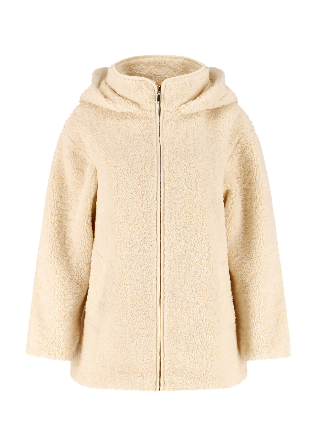 Teddy jas met capuchon, Teddy jas met capuchon - OFFWHITE - 23000611_1001