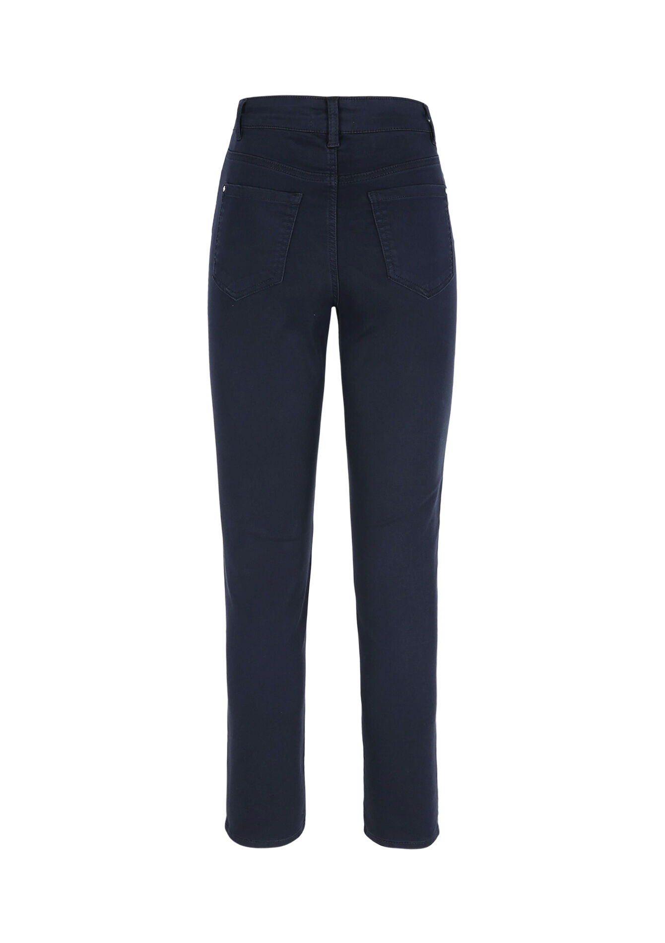 Pantalon slim taille haute, Pantalon slim taille haute - NAVY BASIC - 06004578_2723