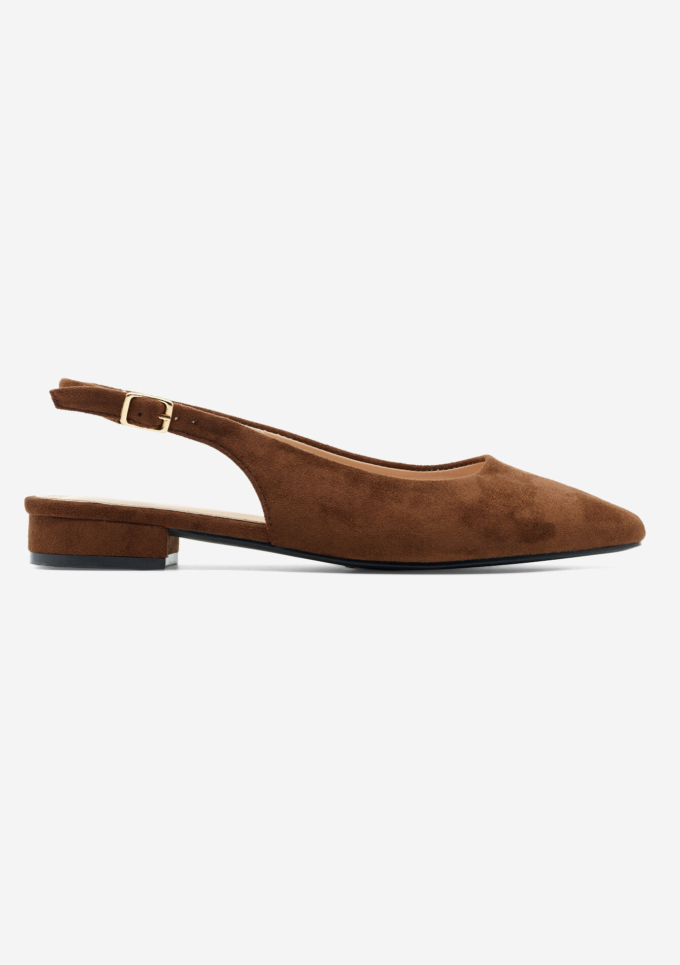 Slingback van suède - BROWN COFFEE - 13000843_3717