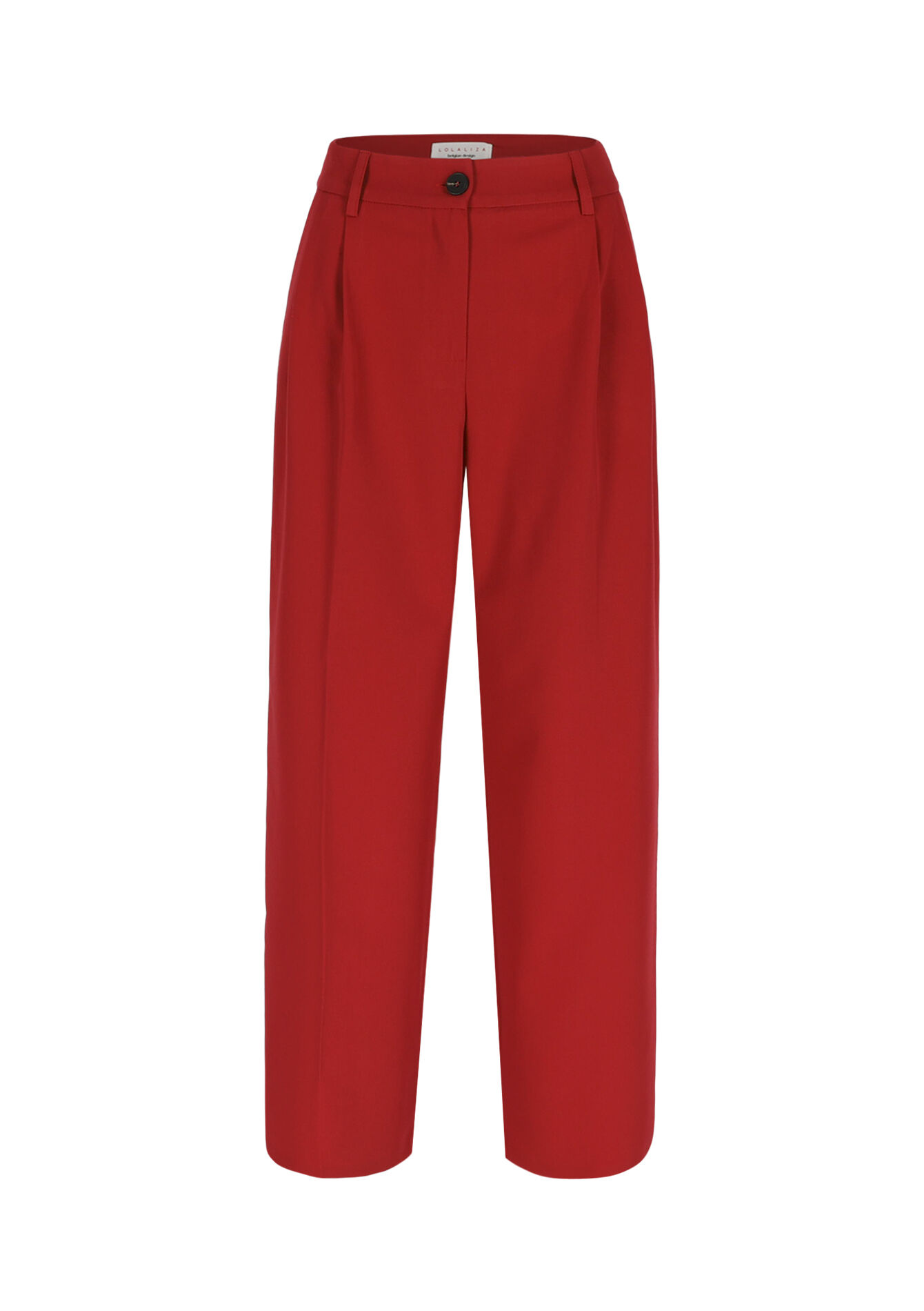 Plooitaille broek met XL fit - RED LOLLIPOP - 06100790_5301