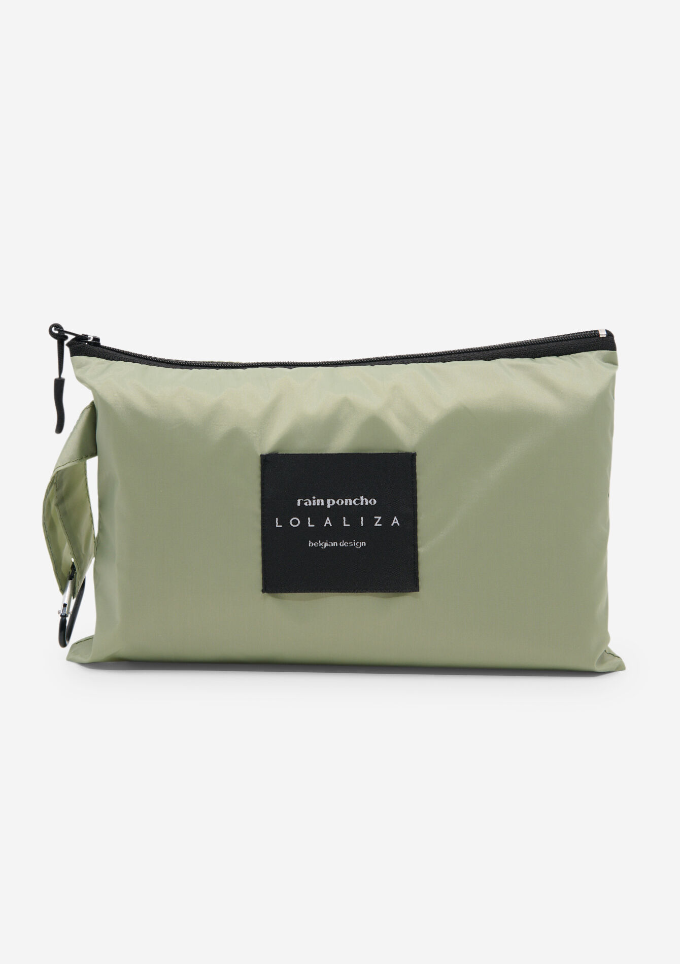 Regenponcho met capuchon en rits, Regenponcho met capuchon en rits - KHAKI MINT - 17101295_2542