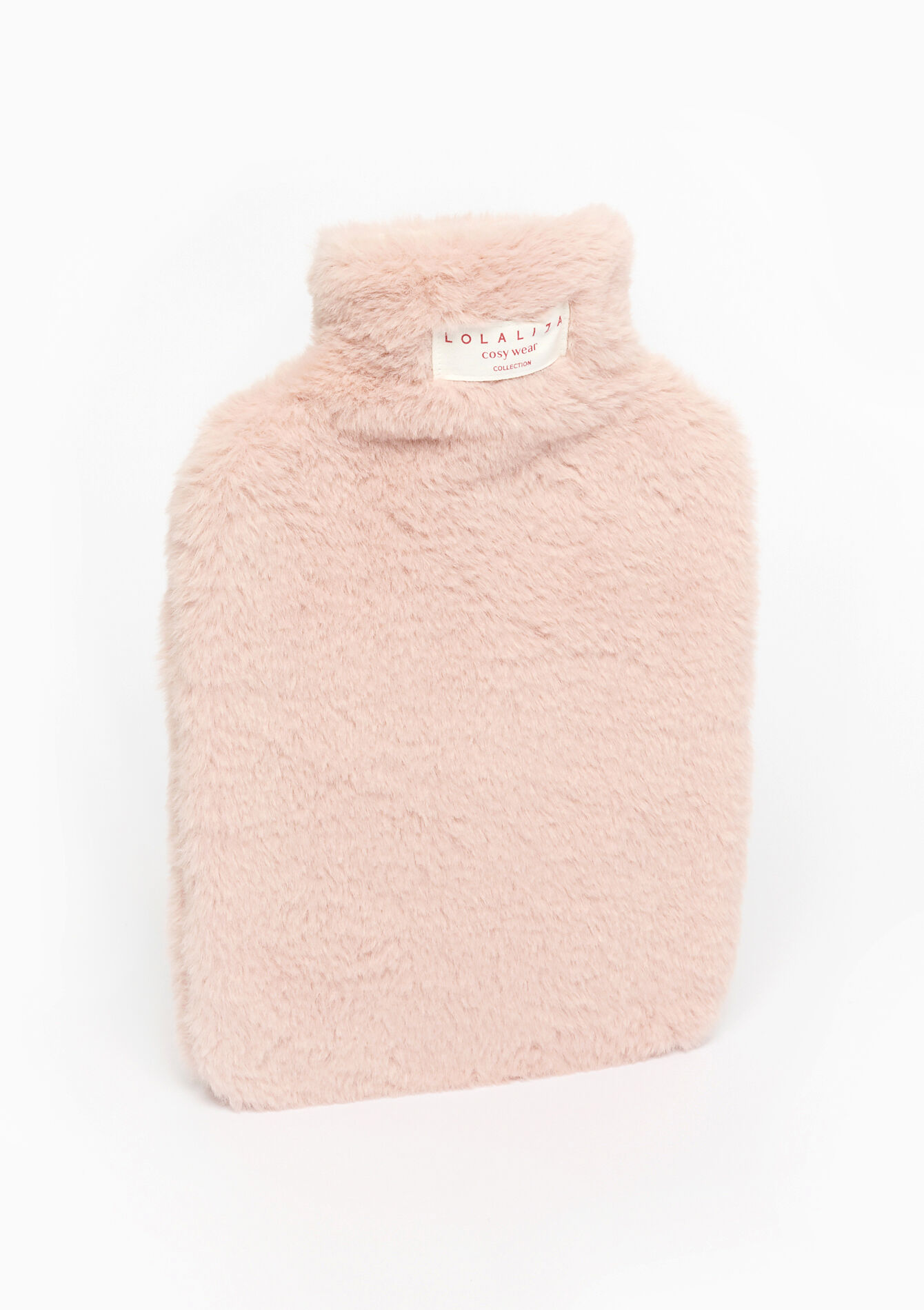 Water bottle with faux fur, Water bottle with faux fur - NUDE PINK - 1085024