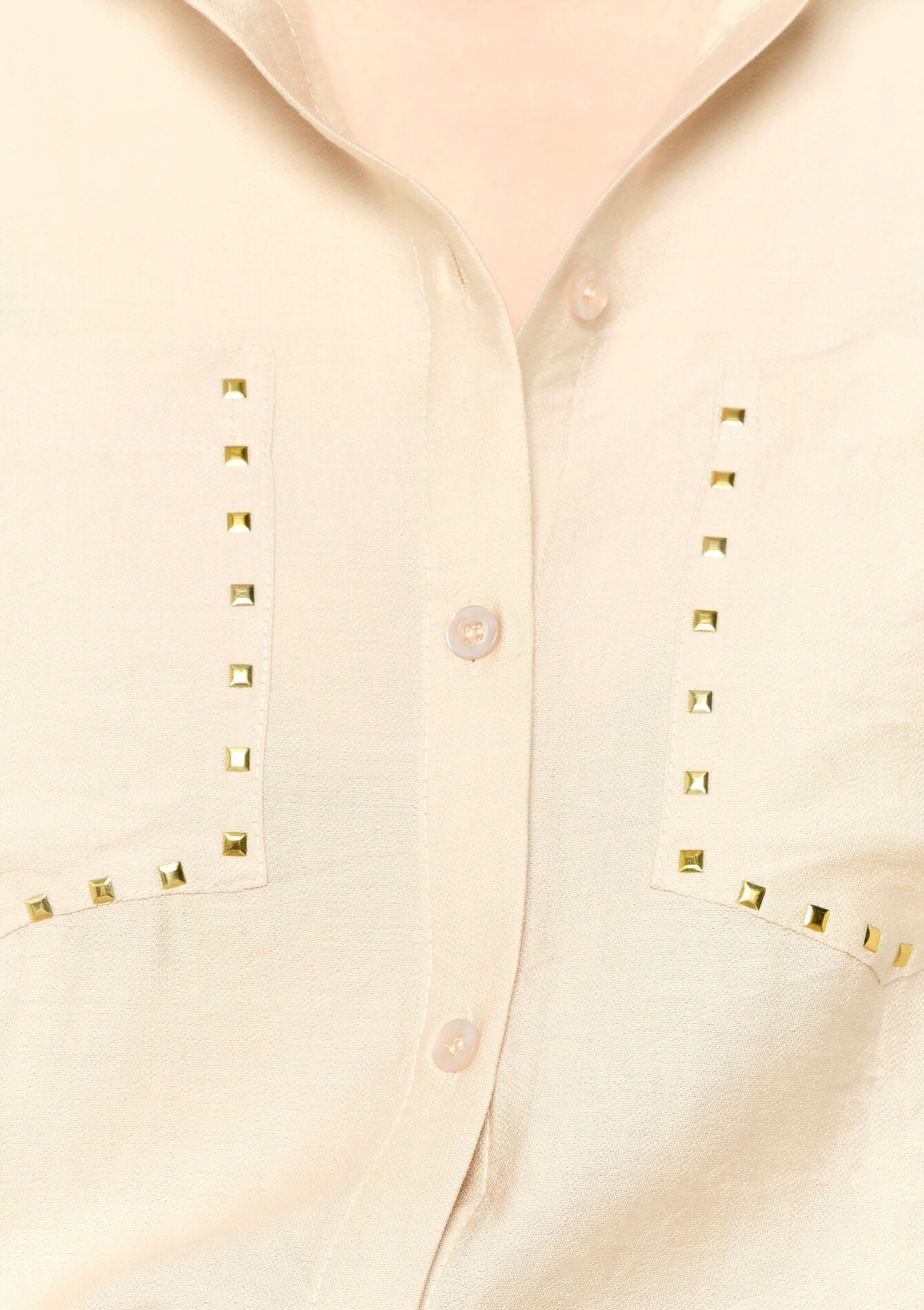 Hemd met studs, Hemd met studs - LT BEIGE - 05702467_2527
