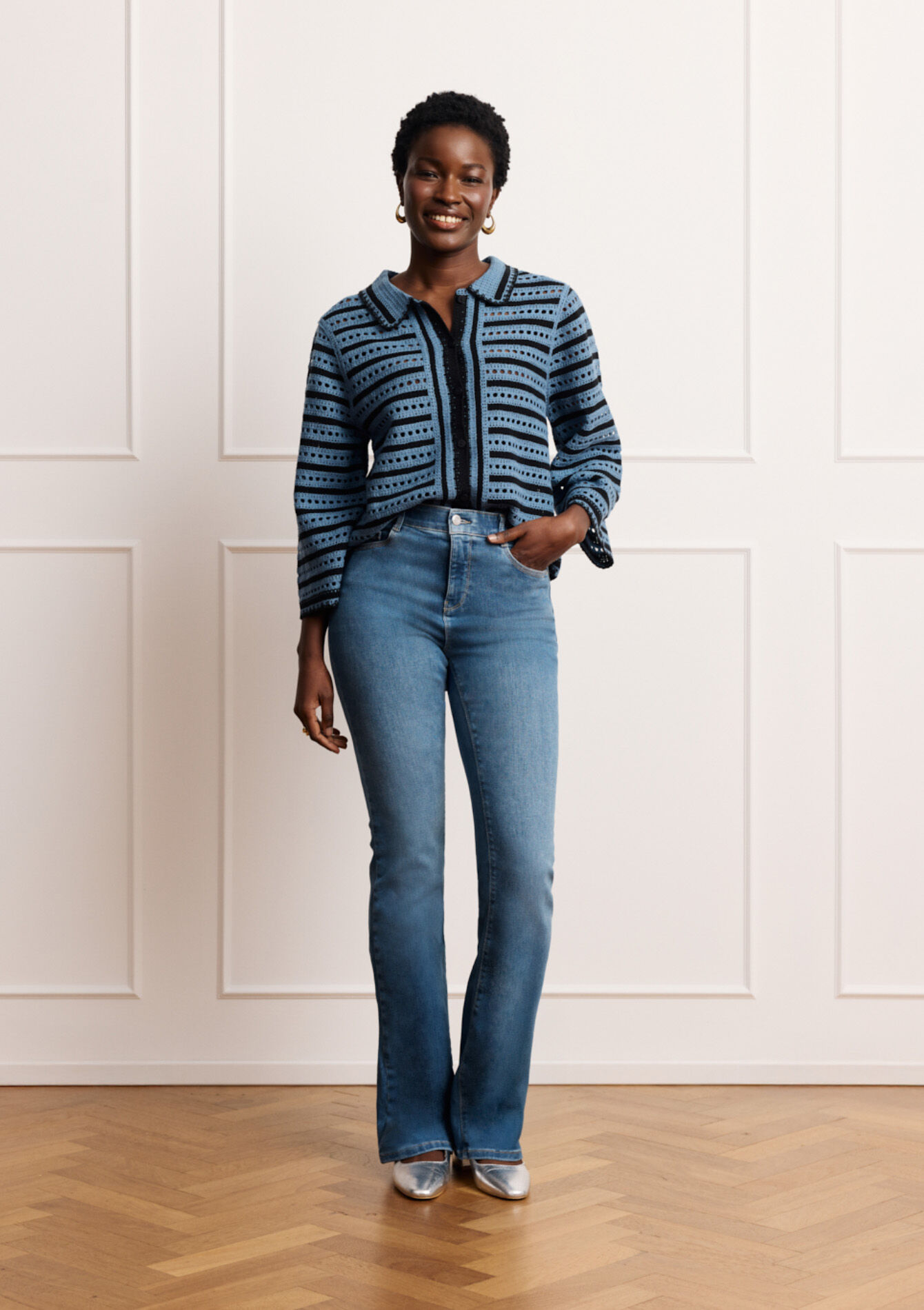 Multiple size bootcut jeans, Multiple size bootcut jeans, , back