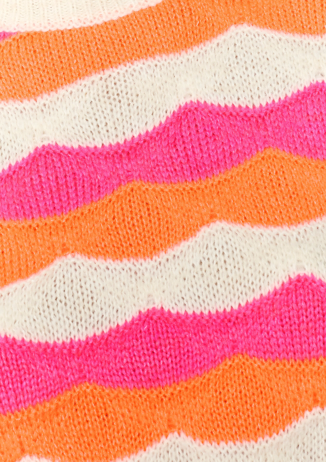 Trui met colourblock, Trui met colourblock - FLUO PINK - 04006764_5727