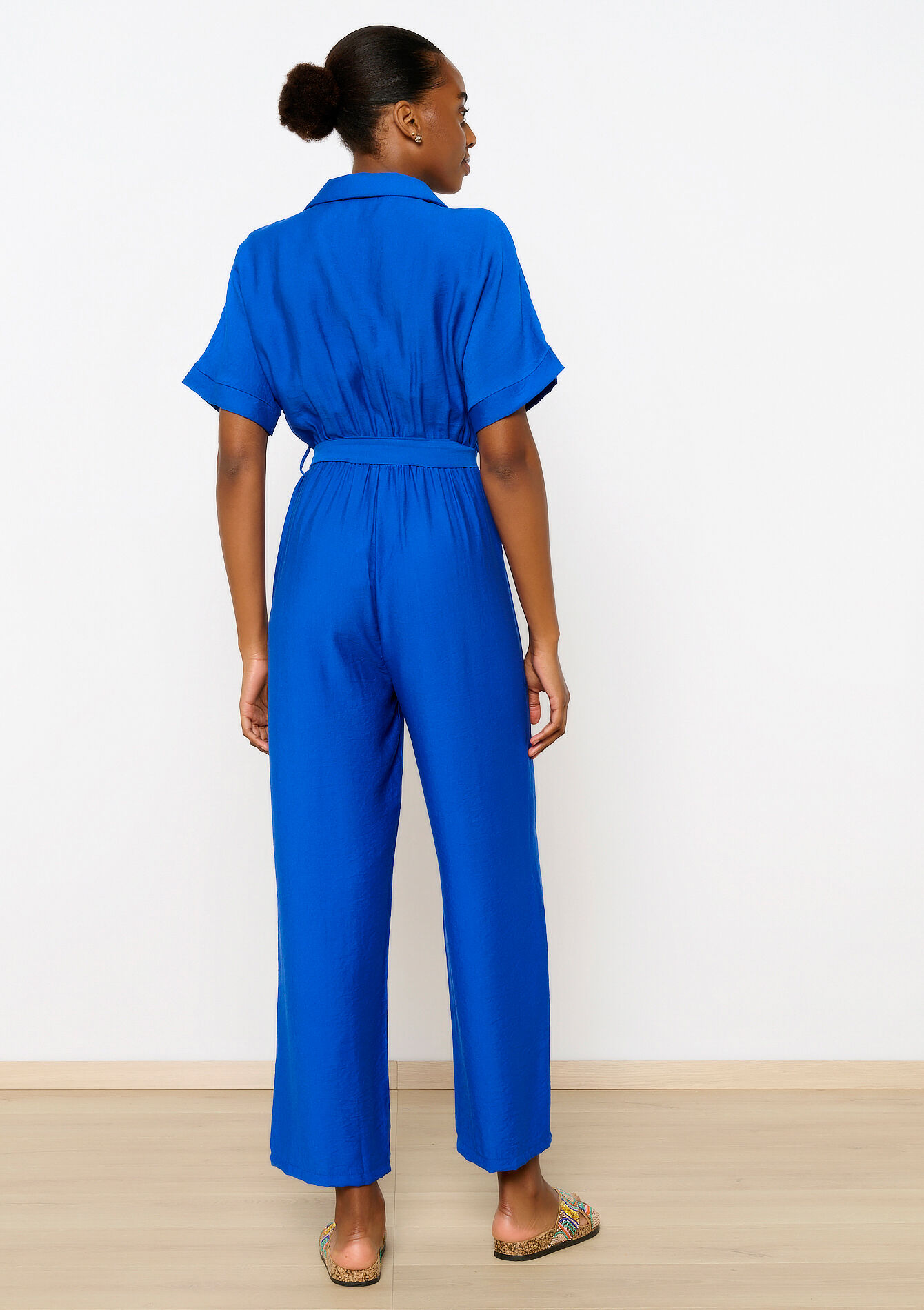 Combinaison col blazer, Combinaison col blazer - ELECTRIC BLUE - 06004520_1619