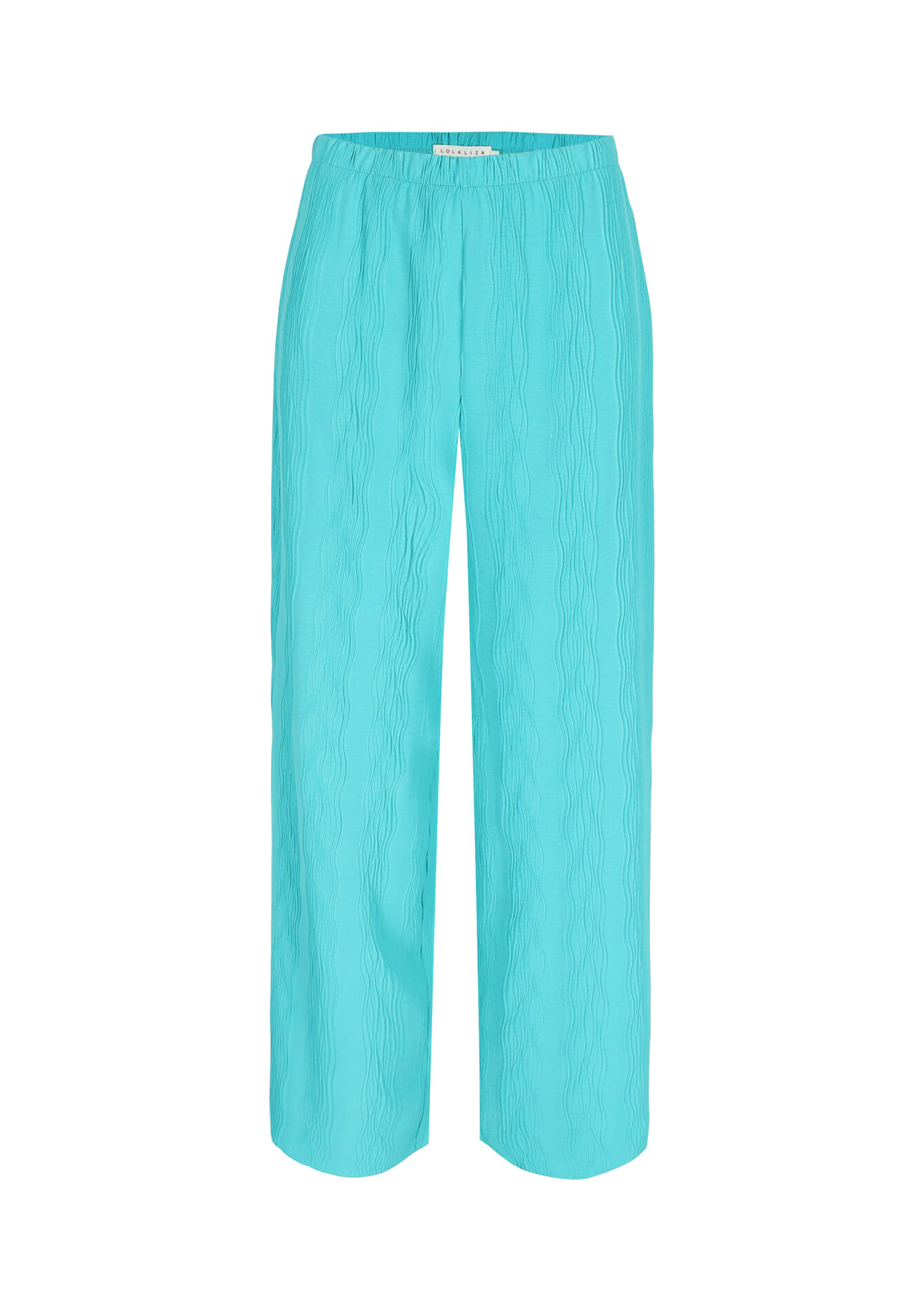 Loose trousers with pleats, Loose trousers with pleats - BLUE LAGOON - 06600850_2521