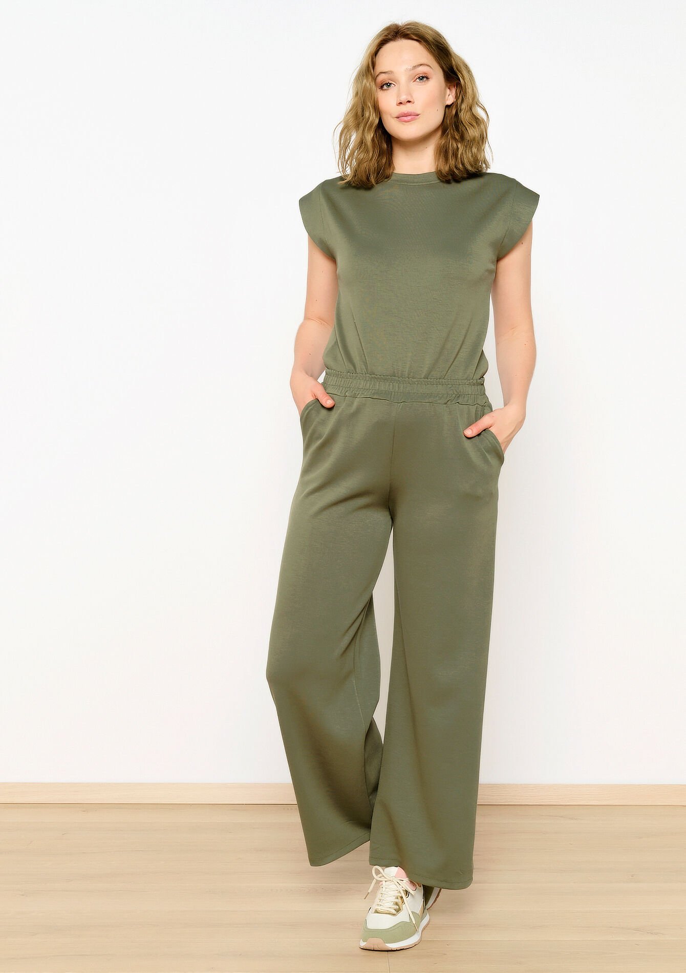 Jogging broek, Jogging broek - KHAKI MOSS - 06600843_1851