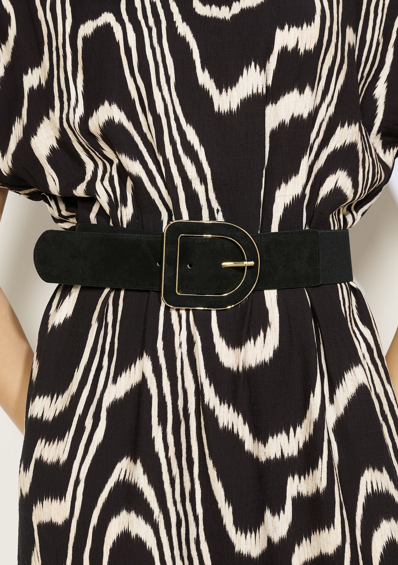 Ceinture boucle ovale, Ceinture boucle ovale - BLACK - 14001891_1119