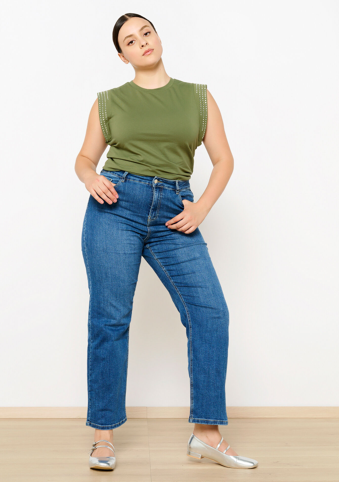 Jean large, Jean large - MEDIUM BLUE - 22000557_0500