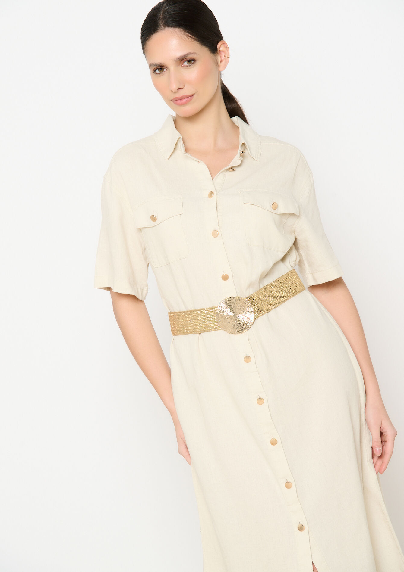 Elastic belt, Elastic belt - GOLD - 14001840_1058