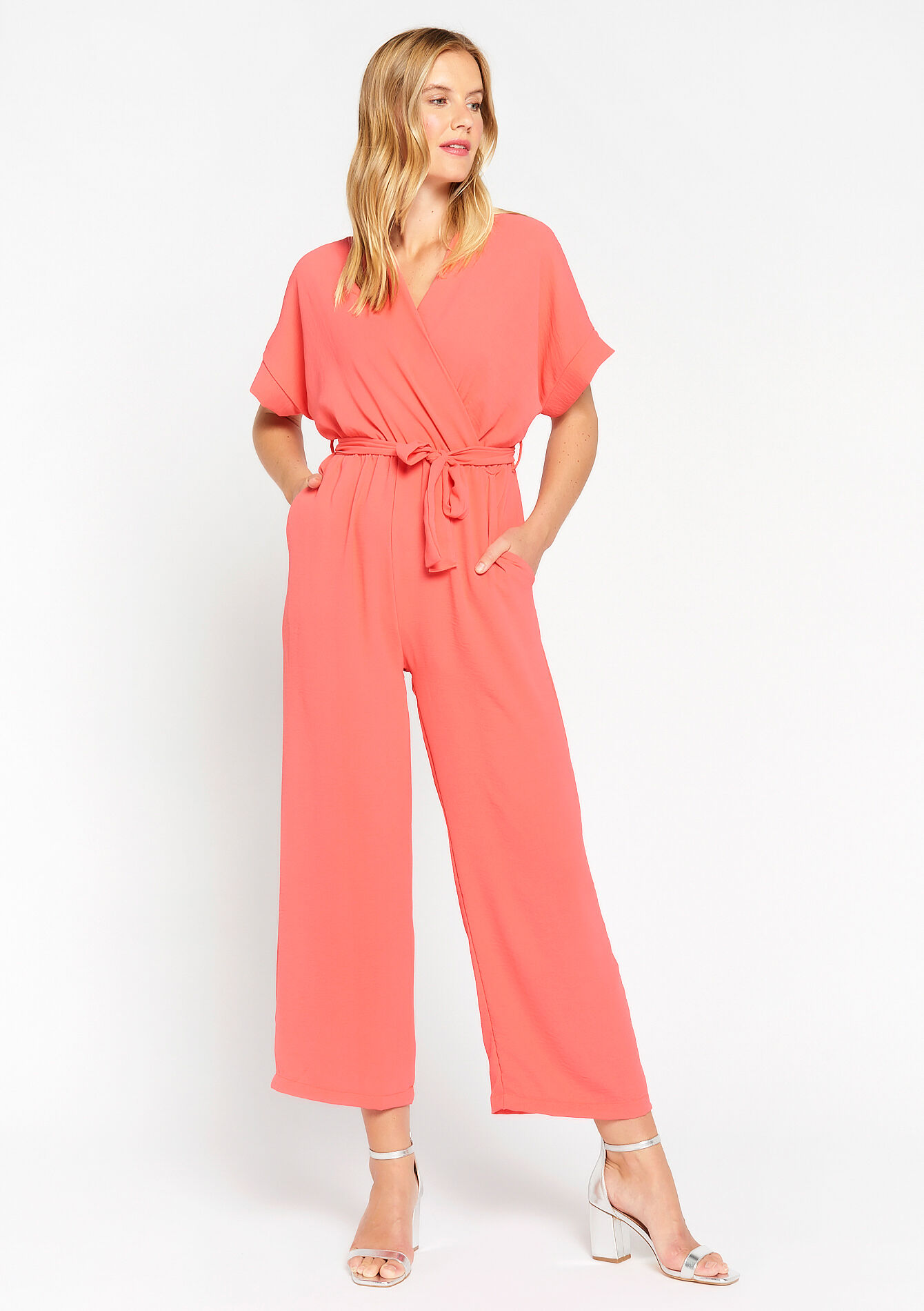 Jumpsuit - CORAL BRIGHT - 06004382_2007