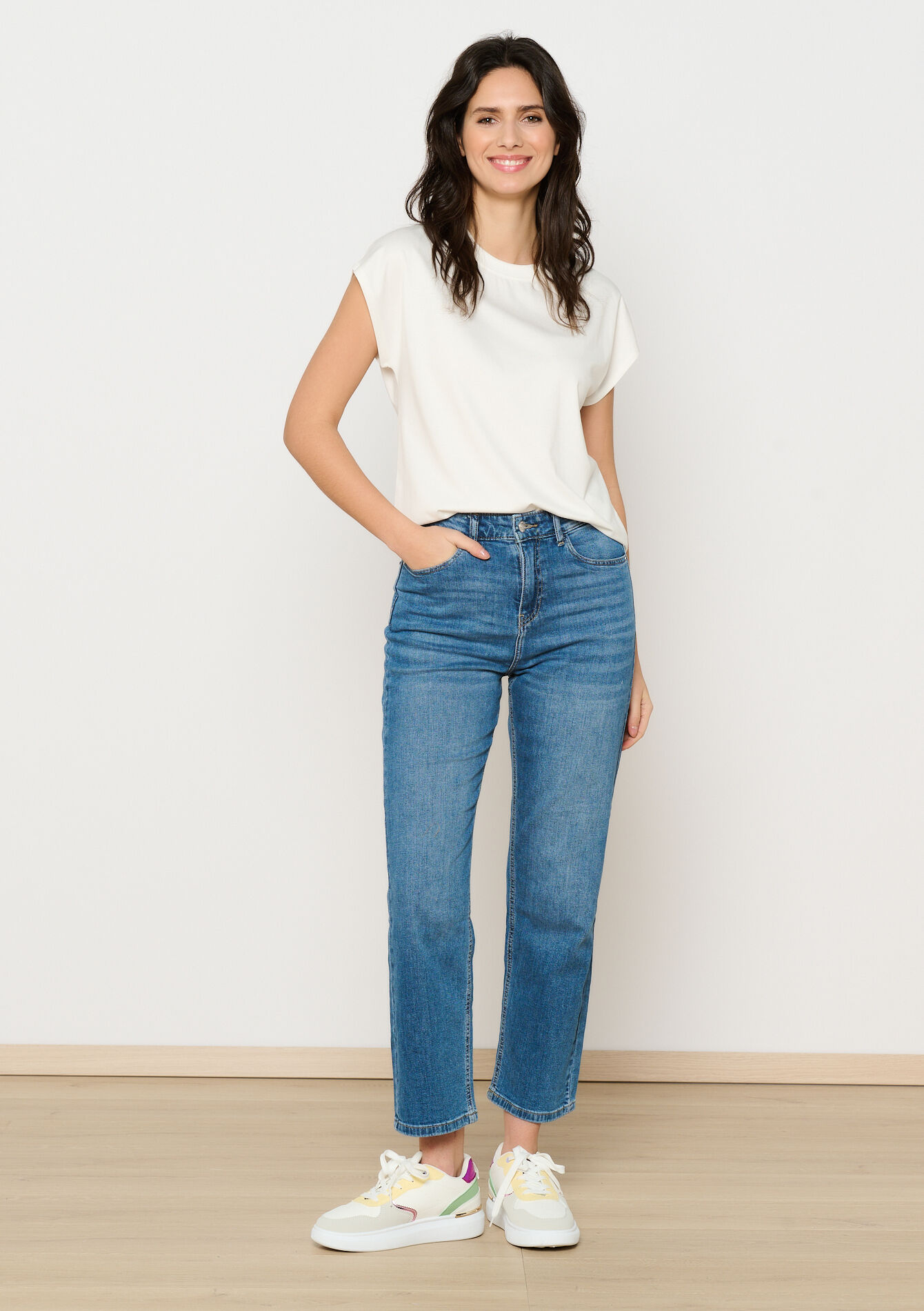 T-shirt met korte mouwen, T-shirt met korte mouwen - OFFWHITE - 02301715_1001