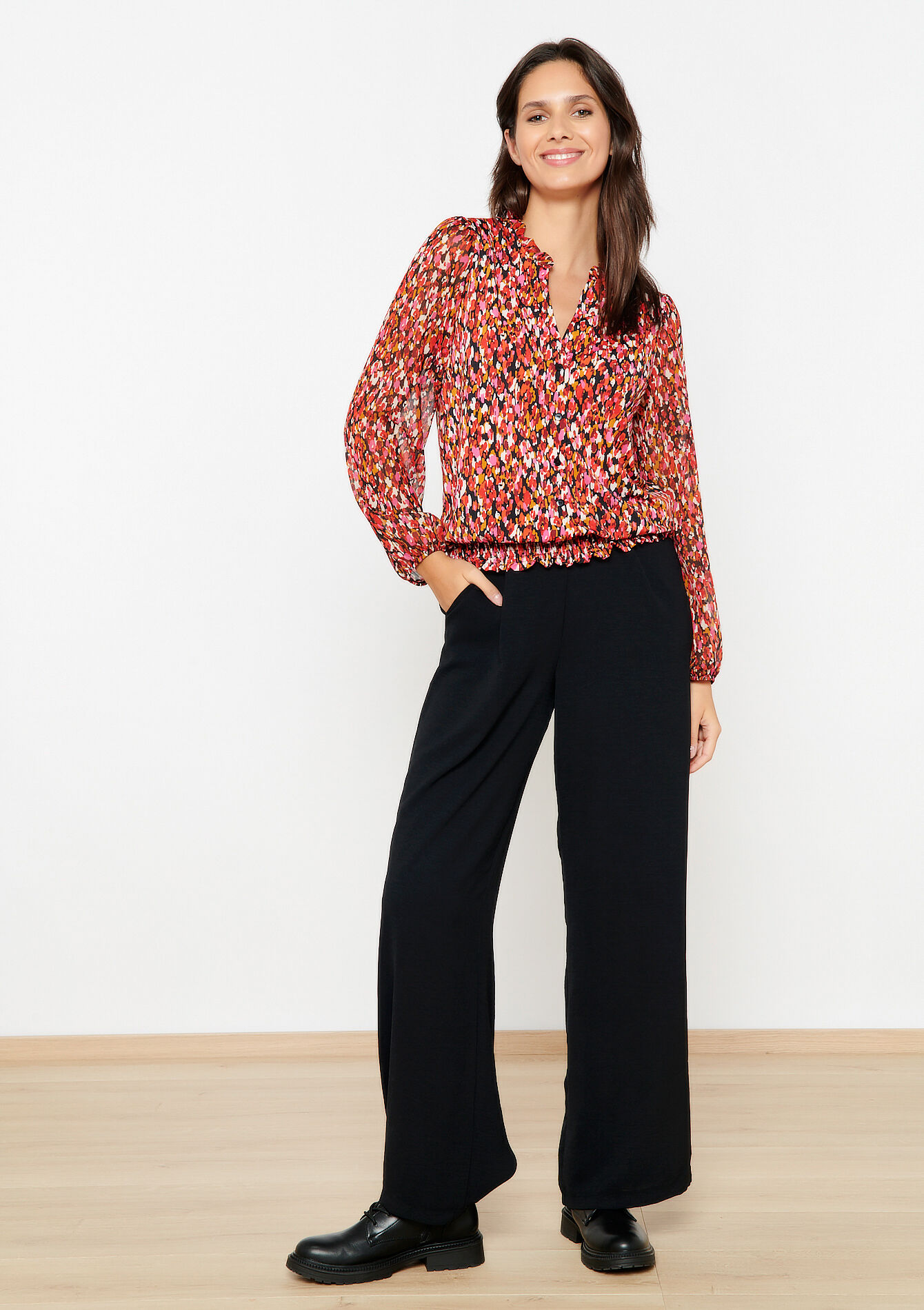 T-shirt with print - RED LOLLIPOP - 02400265_5301