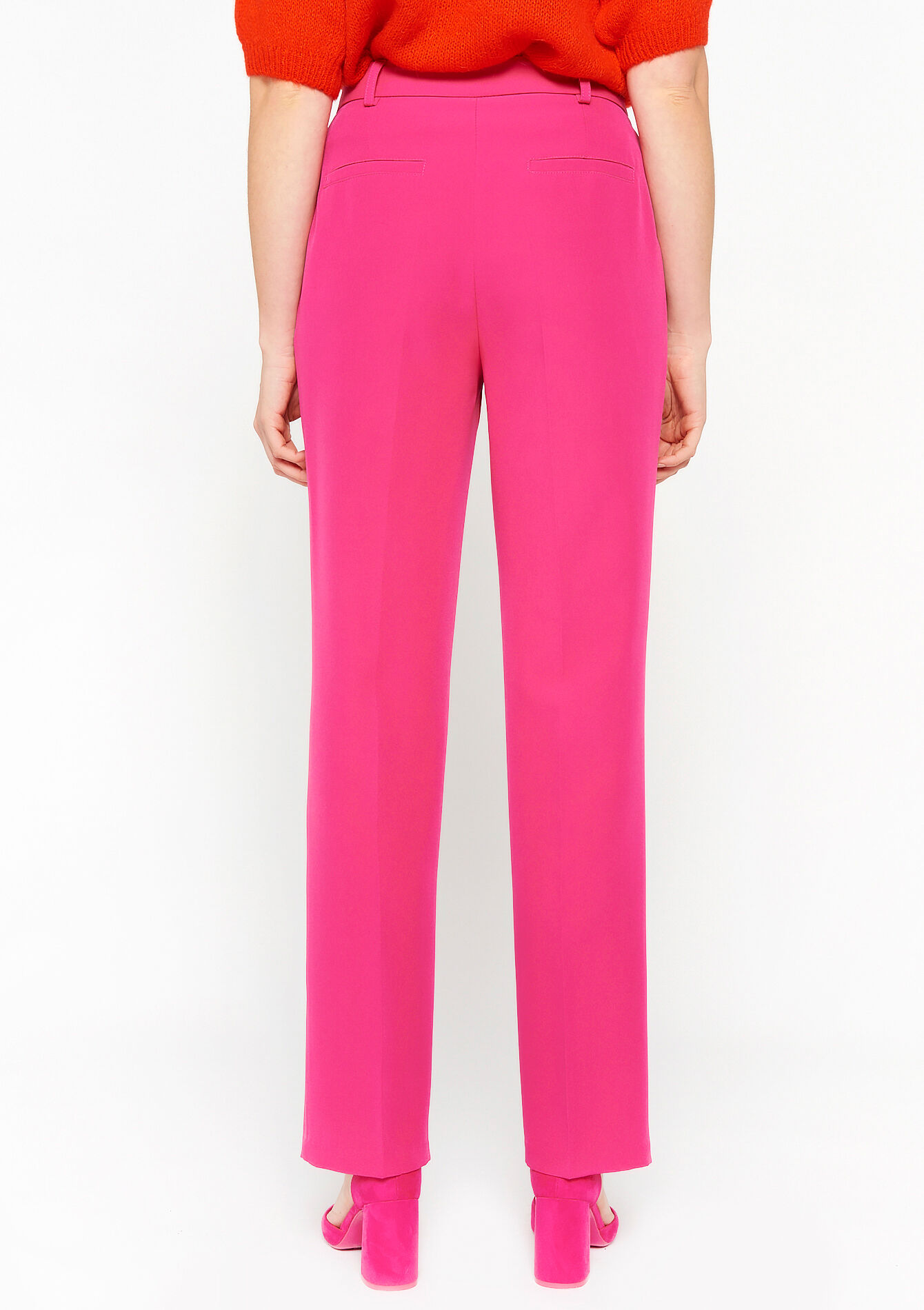 Suiting trousers, Suiting trousers - FUCHSIA - 06100505_5626