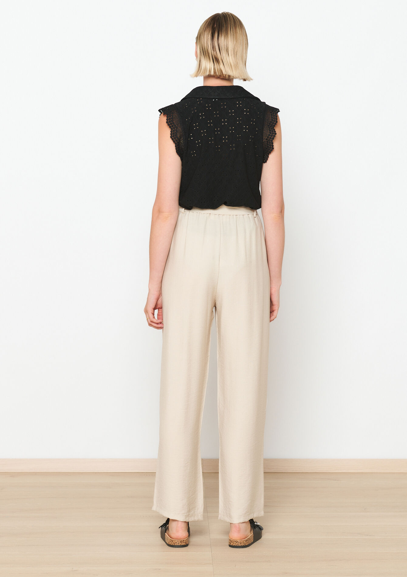 Losse broek, Losse broek - LT BEIGE - 06600839_2527