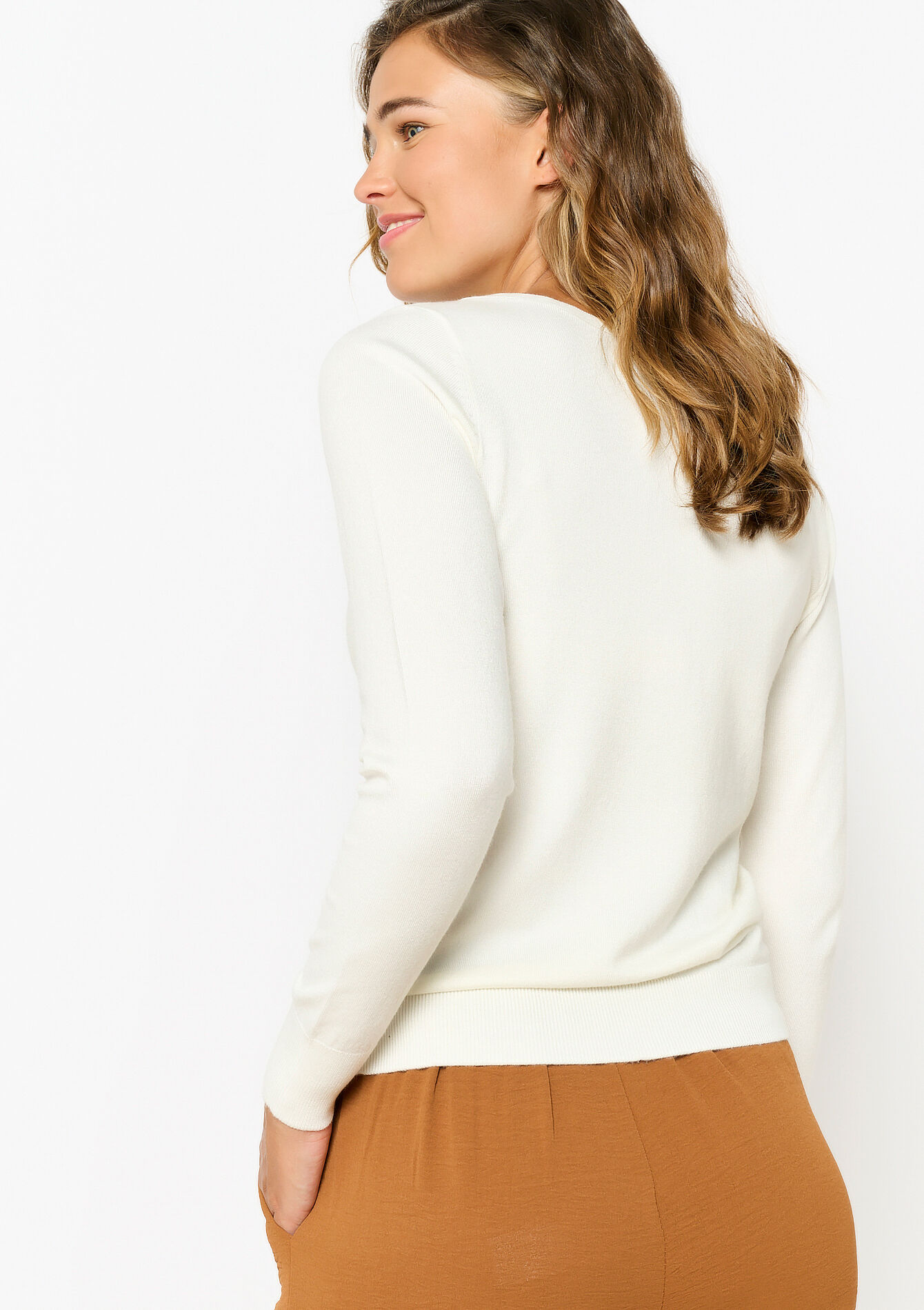 Pull à col bateau - BLACK - 04006456