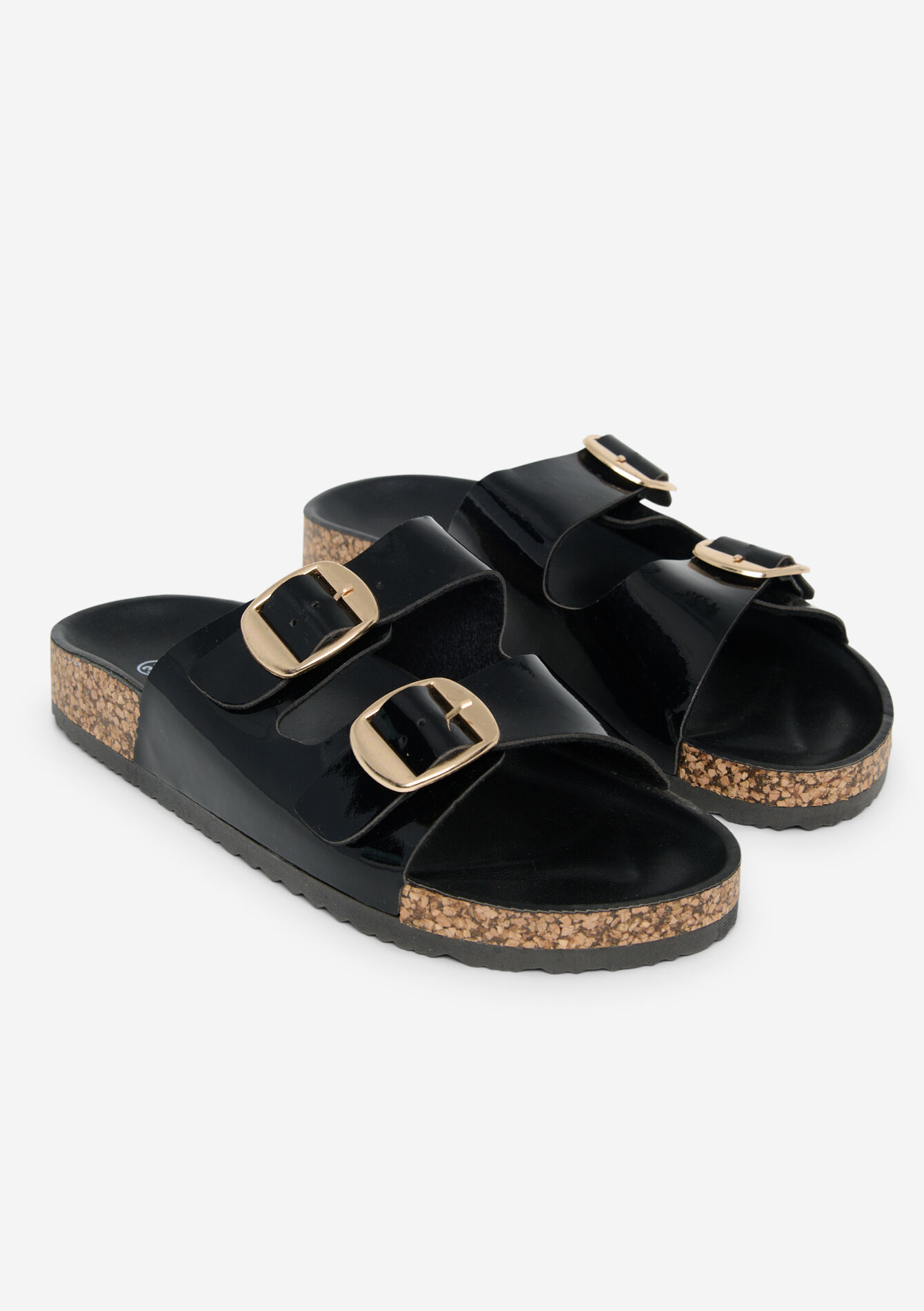 Buckled sandals, Buckled sandals - BLACK - 1128369