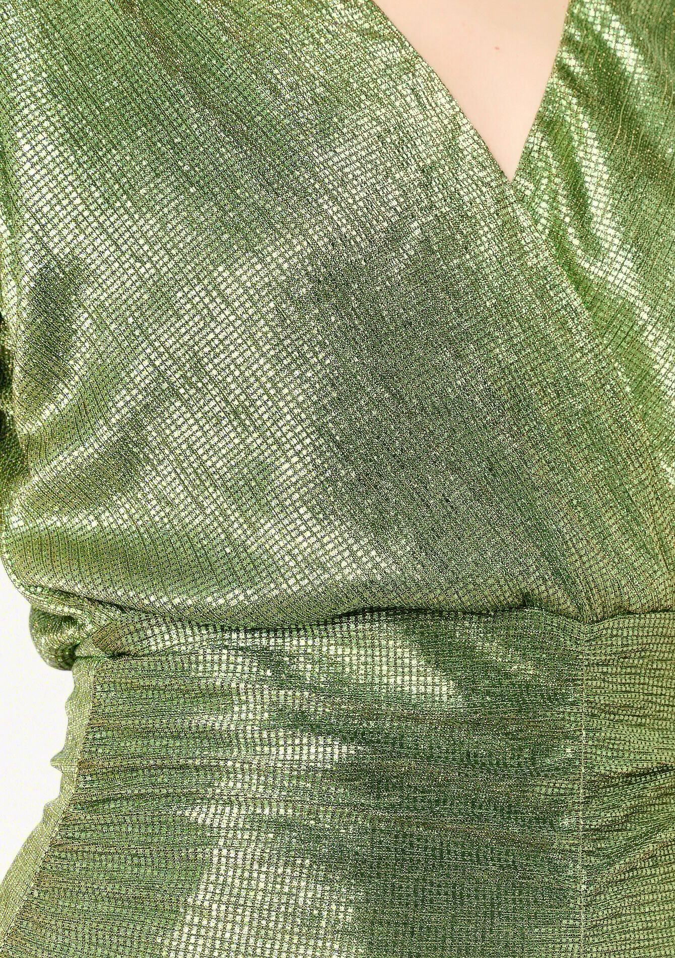 Glitterende wikkeltop, Glitterende wikkeltop - BRIGHT GREEN - 02301589_1801