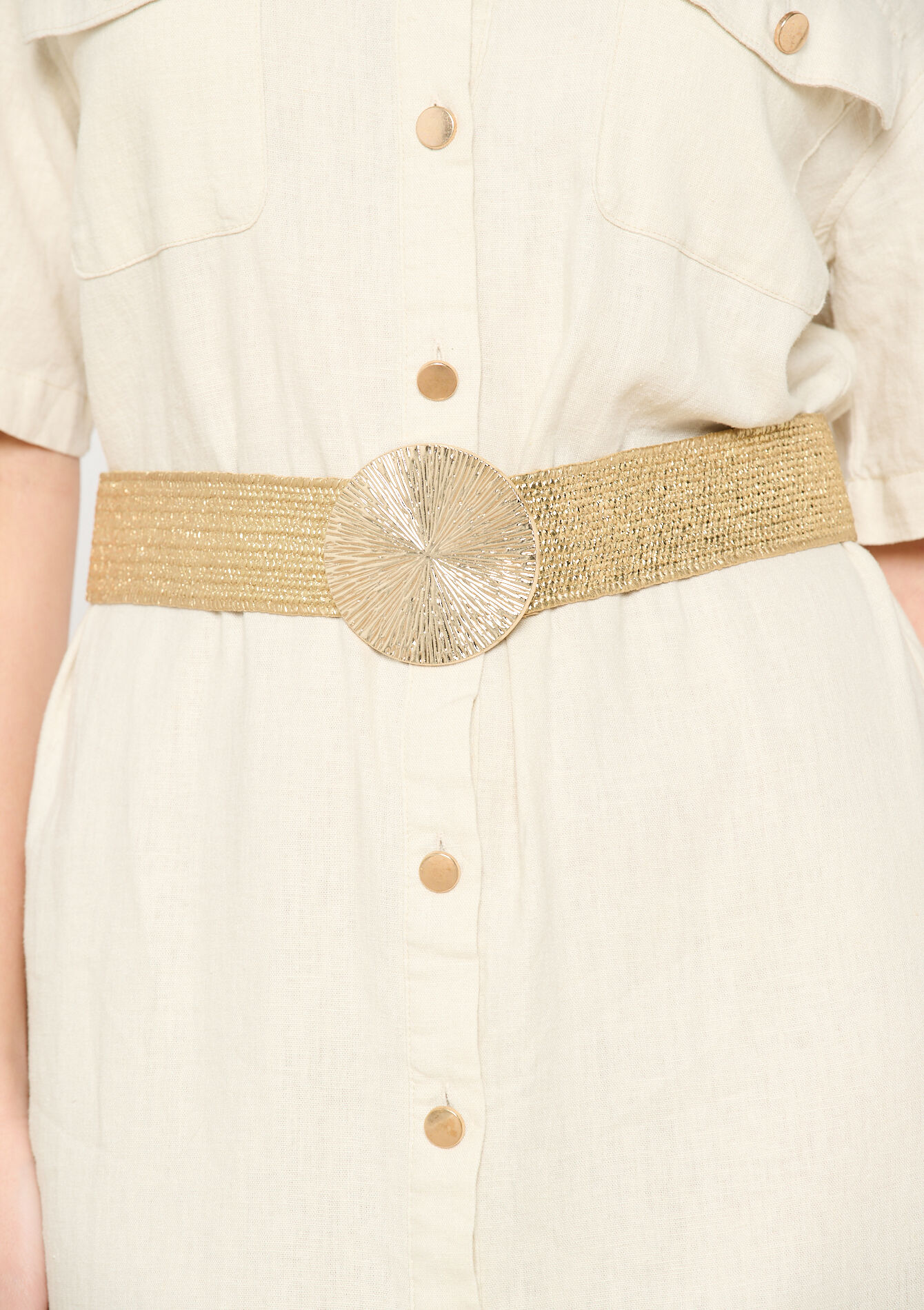 Elastic belt, Elastic belt - GOLD - 14001840_1058