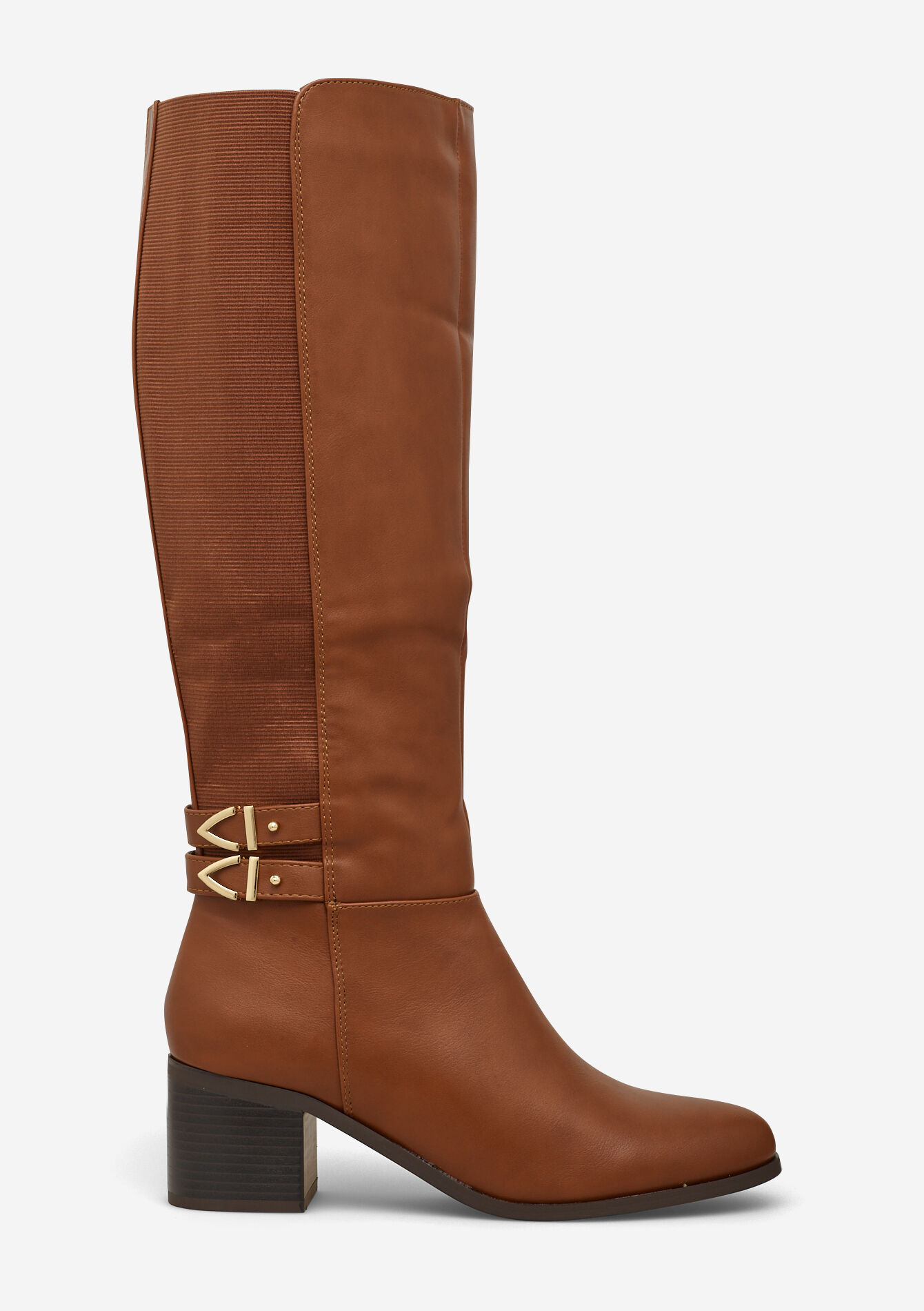 High boots with heel, High boots with heel - CAMEL CINNAMON - 1090514