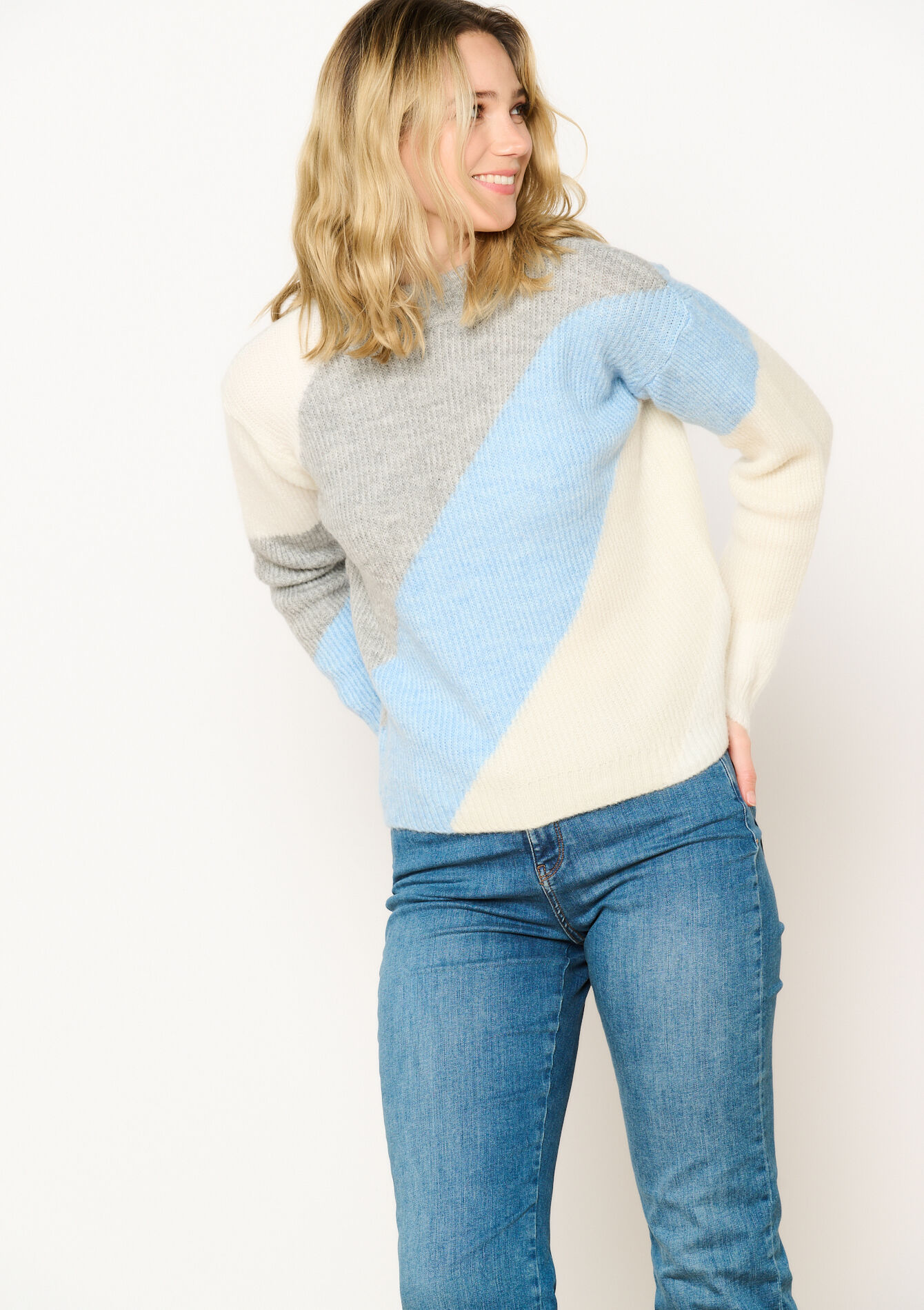 Trui met brede strepen, Trui met brede strepen, , back