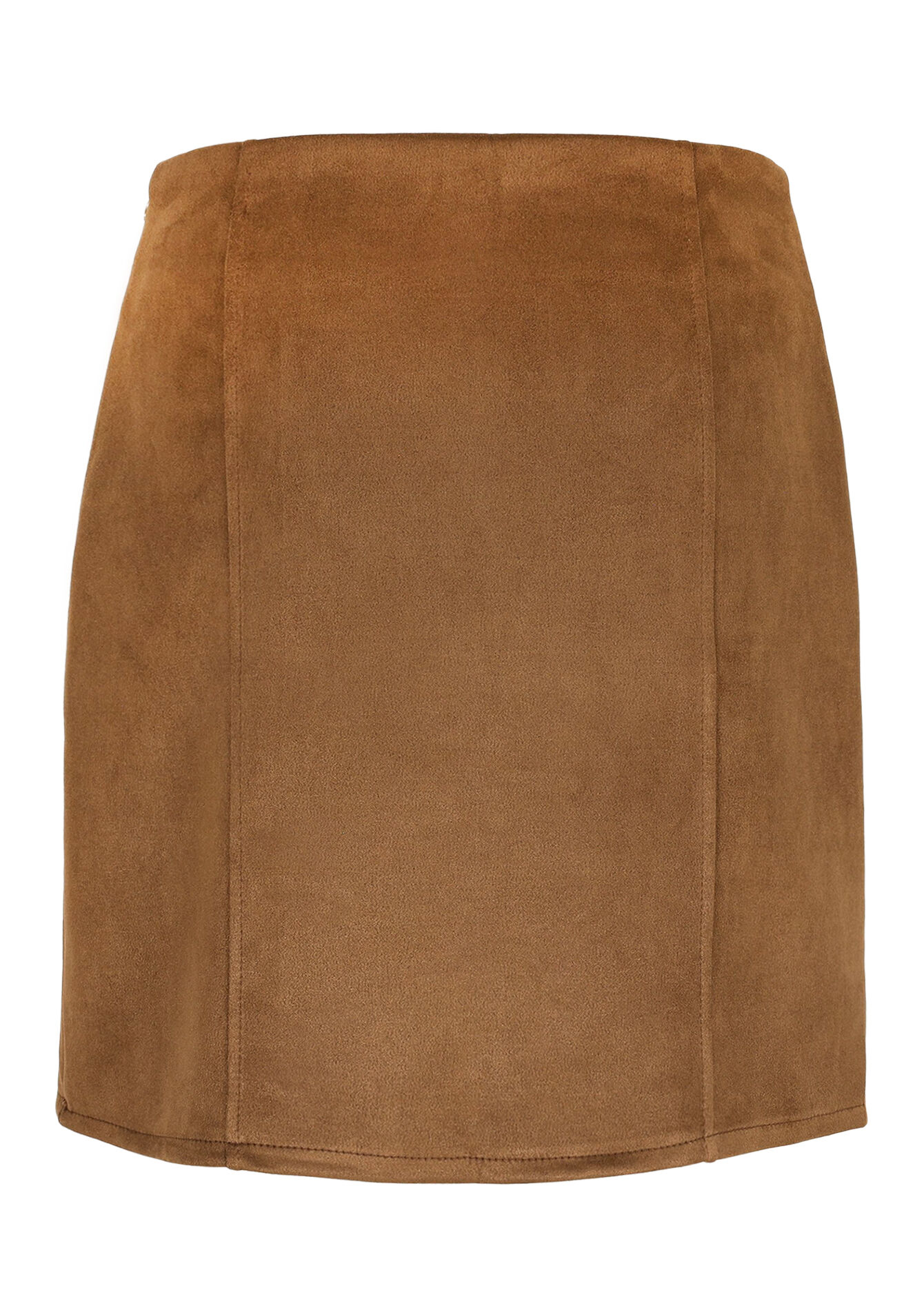 Suèdine minirok, Suèdine minirok - BROWN DARK CHOCOLATE - 07101420_3720