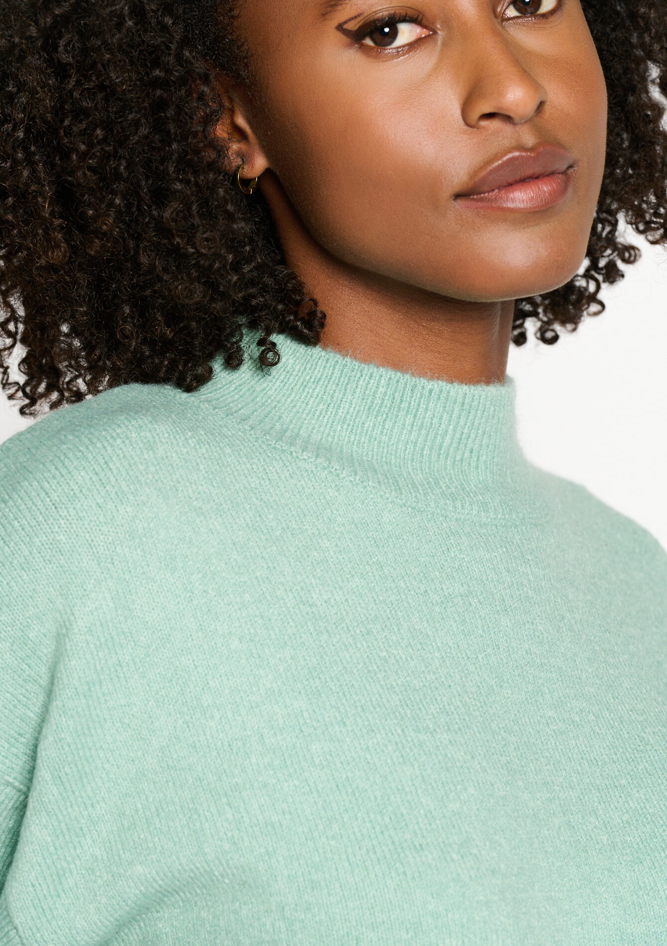 Basic pullover, Basic pullover - MINT GREEN - 1077023