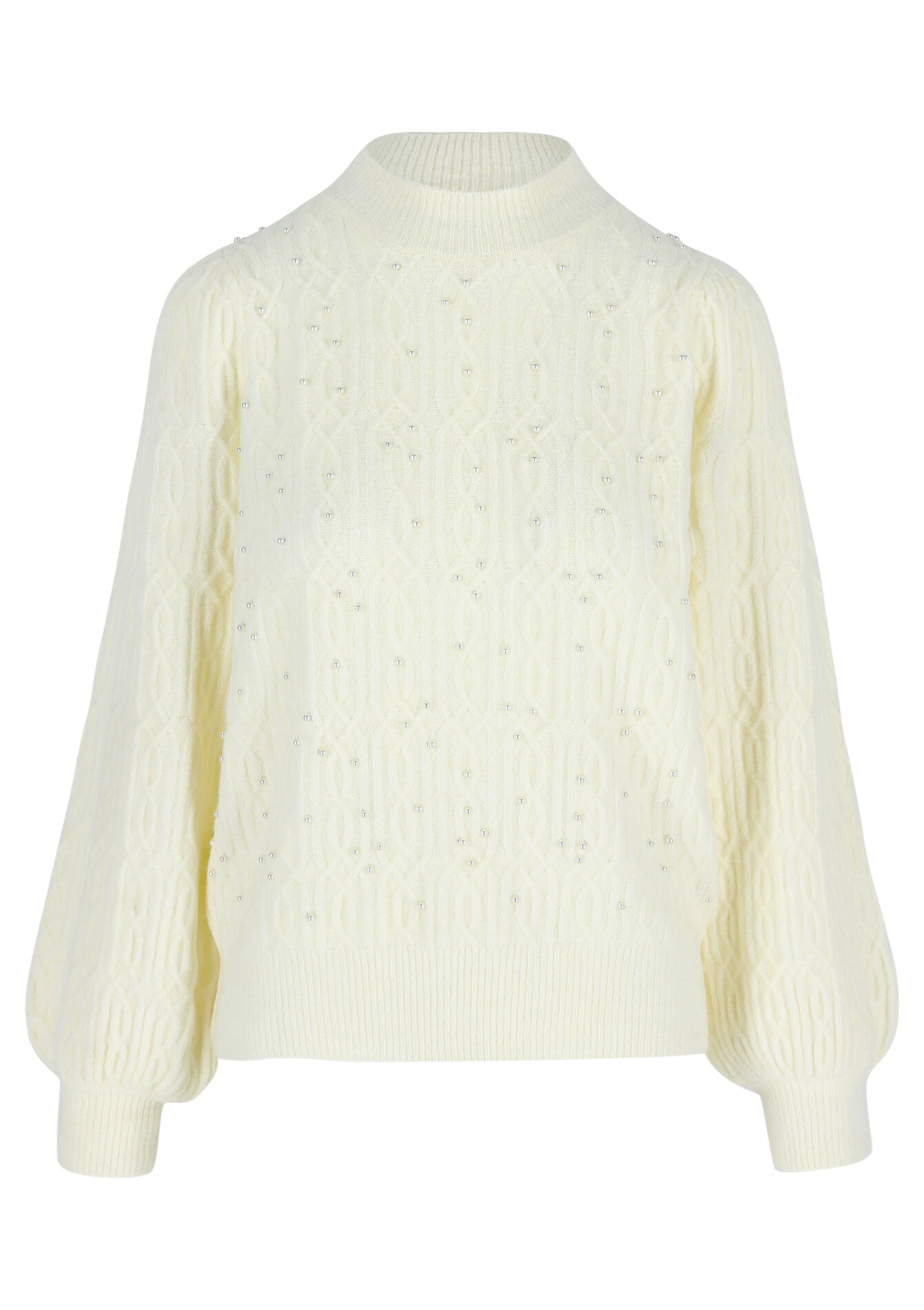 Trui met parels, Trui met parels - VANILLA WHITE - 04006571_1013
