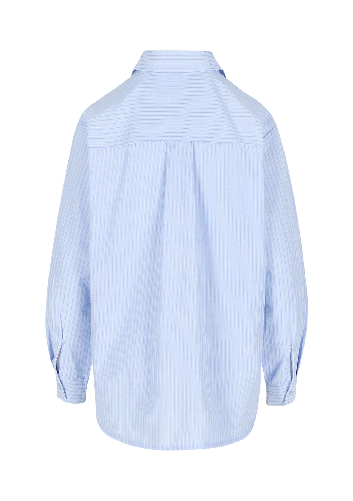 Shirt met pailletten - BLUE PASTEL - 05703036_3003
