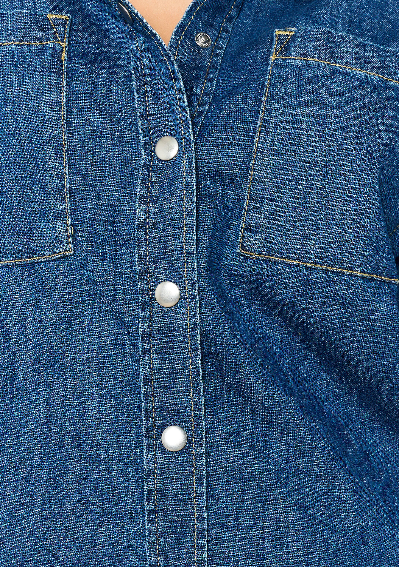 Denim shirt - MEDIUM BLUE - 05702465_0500