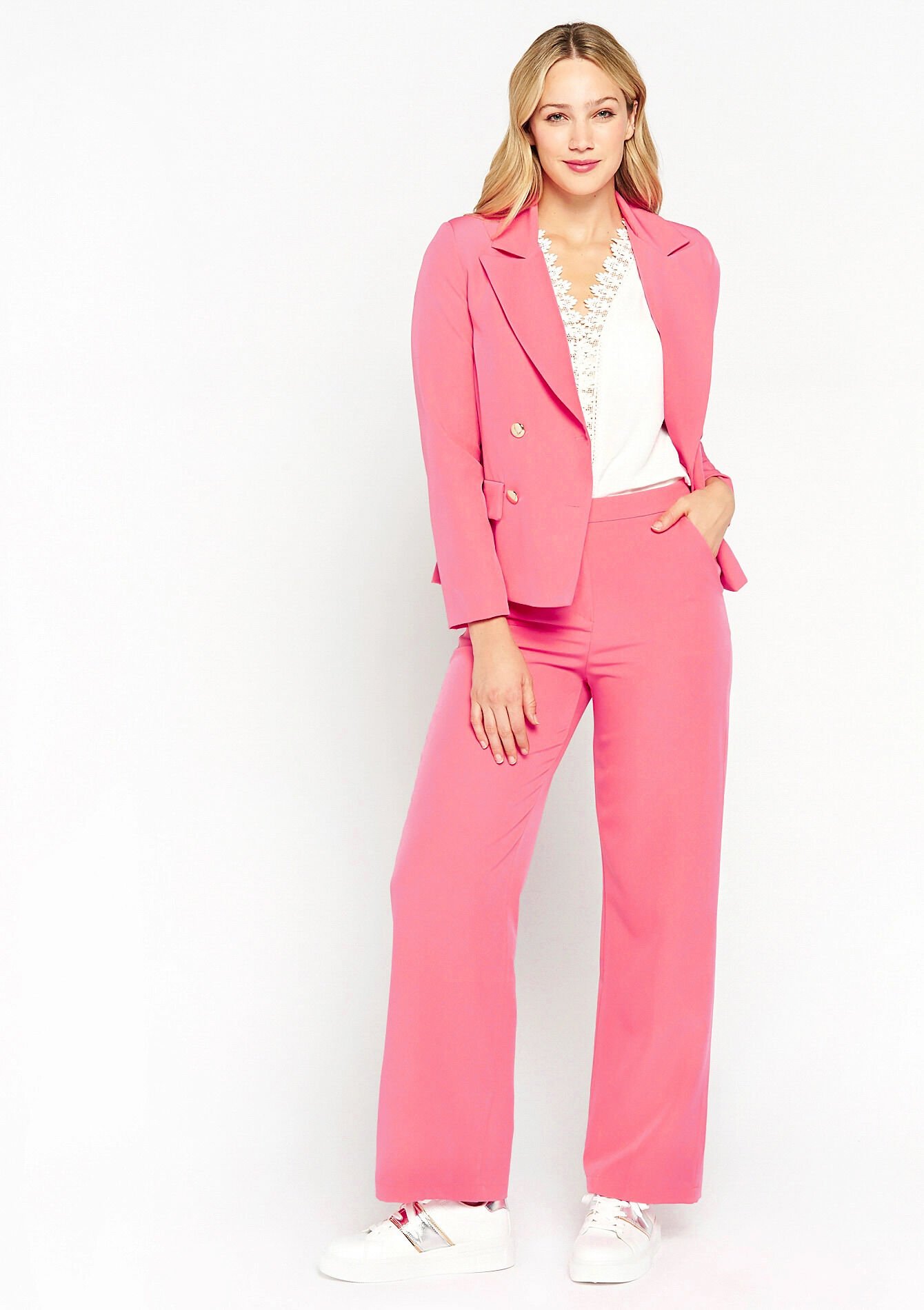 Suiting broek, Suiting broek - PINK BUBBLEGUM - 06100508_1477