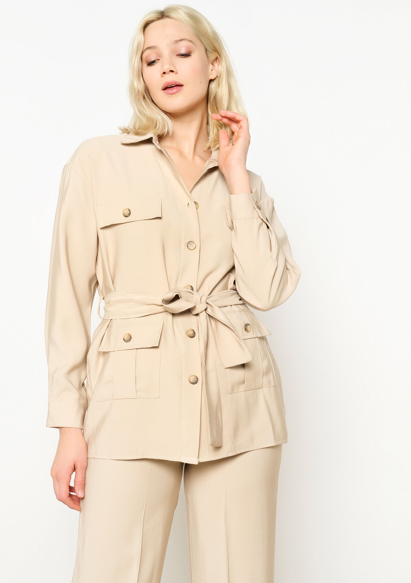 Veste avec grandes poches, Veste avec grandes poches, , back