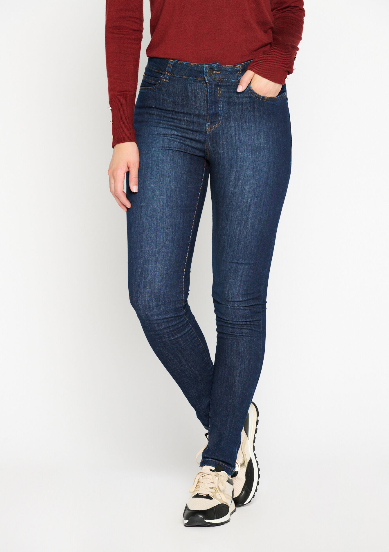 Skinny jeans, Skinny jeans - DARK BLUE - 22000453_0501