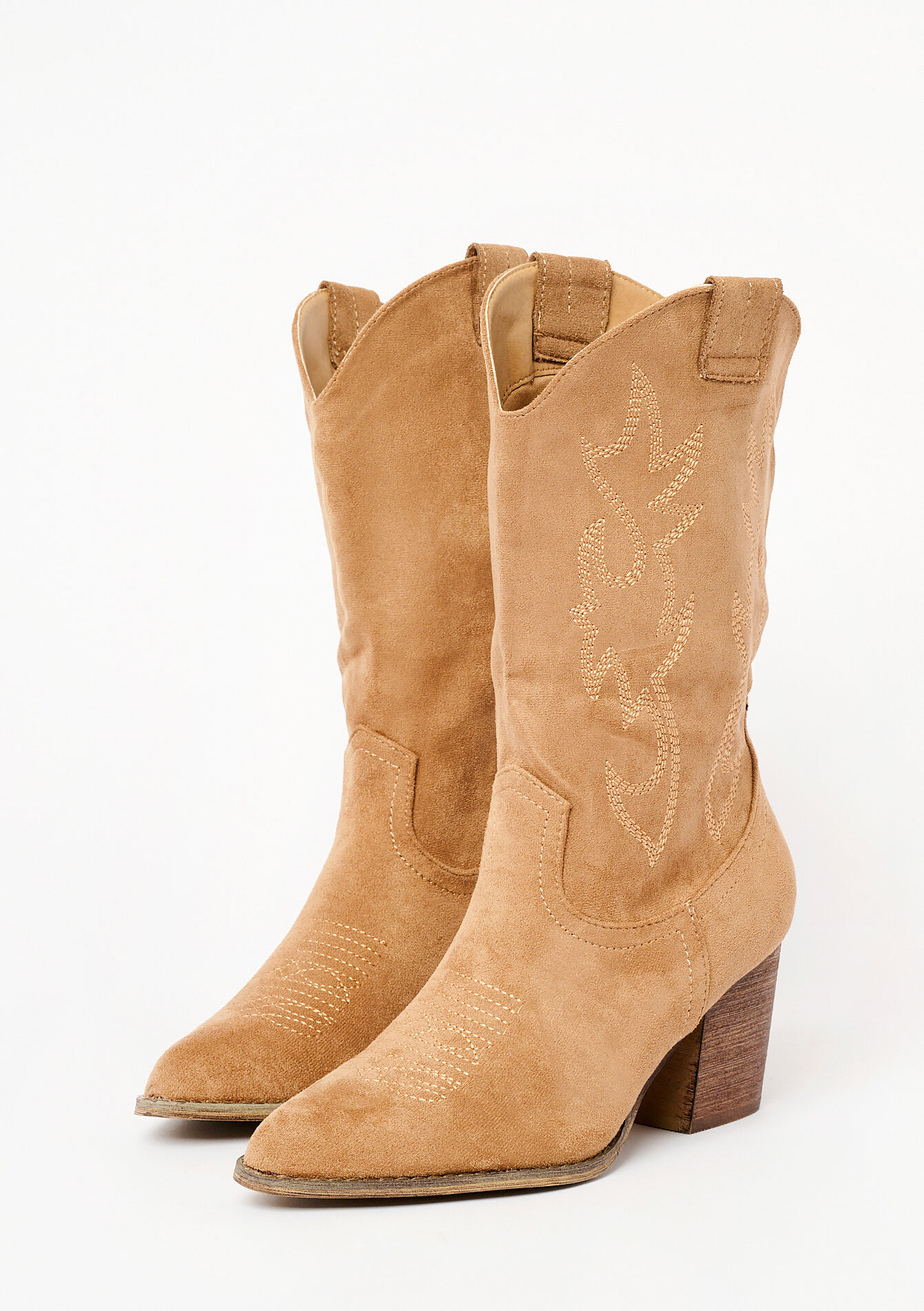 Bottes cowboy - CAMEL CINNAMON - 13100259_3835