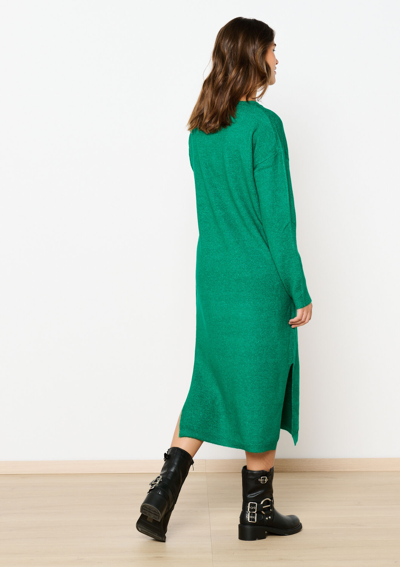 Robe pull mi-longue, Robe pull mi-longue - GREEN APPLE - 08103551_1783
