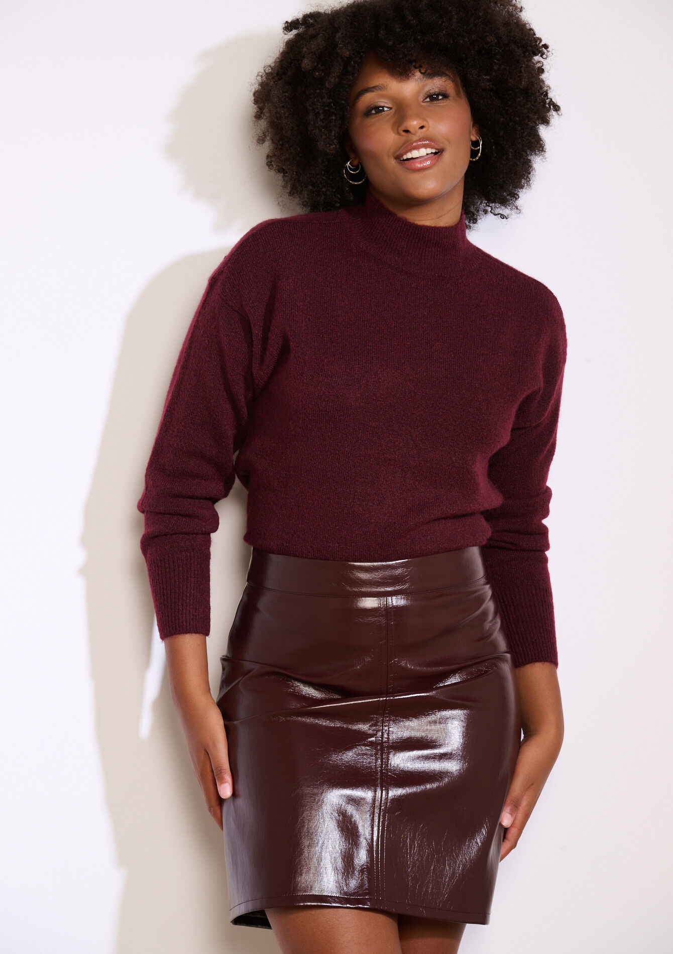 Zachte trui met col, Zachte trui met col, , back