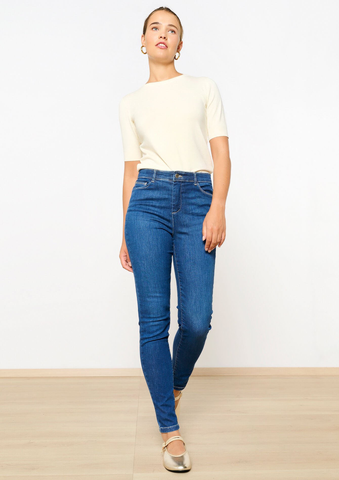 Multiple size slim jeans, Multiple size slim jeans - DARK BLUE - 22000528_0501