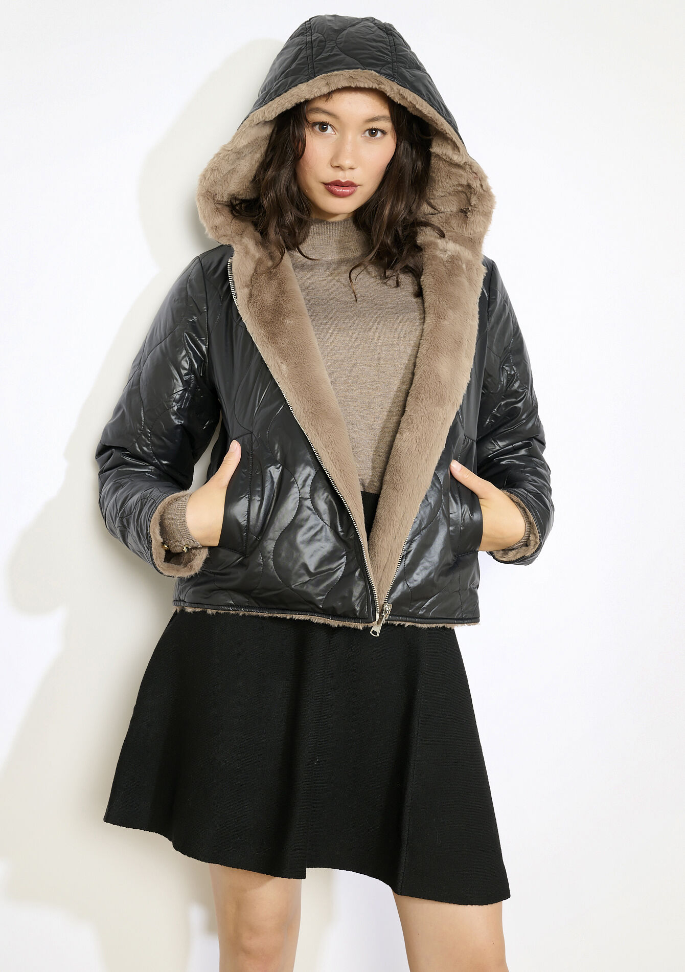 Omkeerbare korte pufferjas, Omkeerbare korte pufferjas, , back