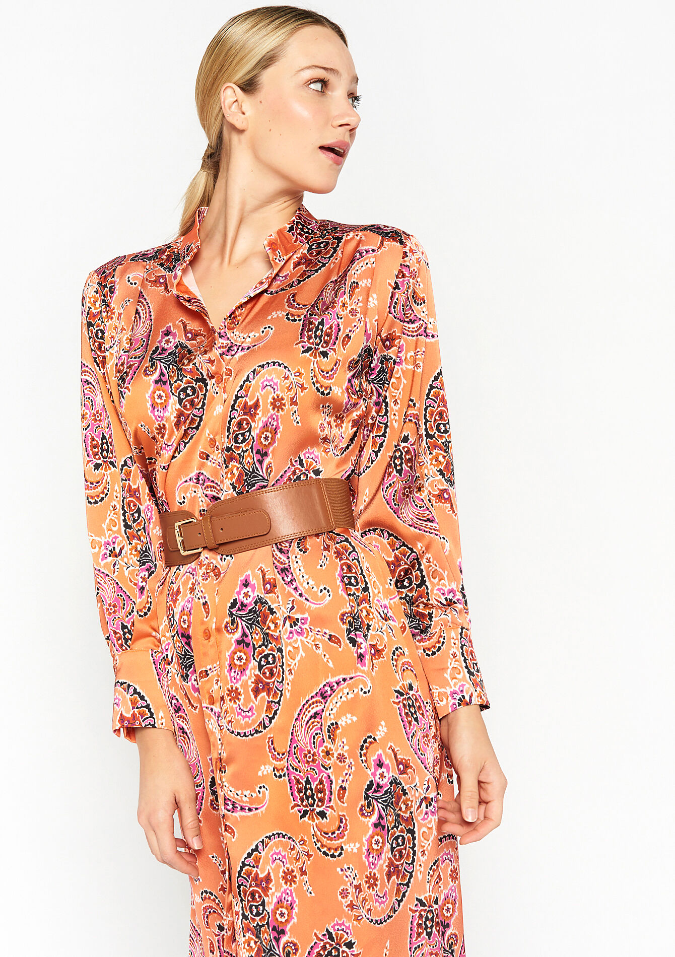 Elastic belt, Elastic belt - CARAMEL - 1067544